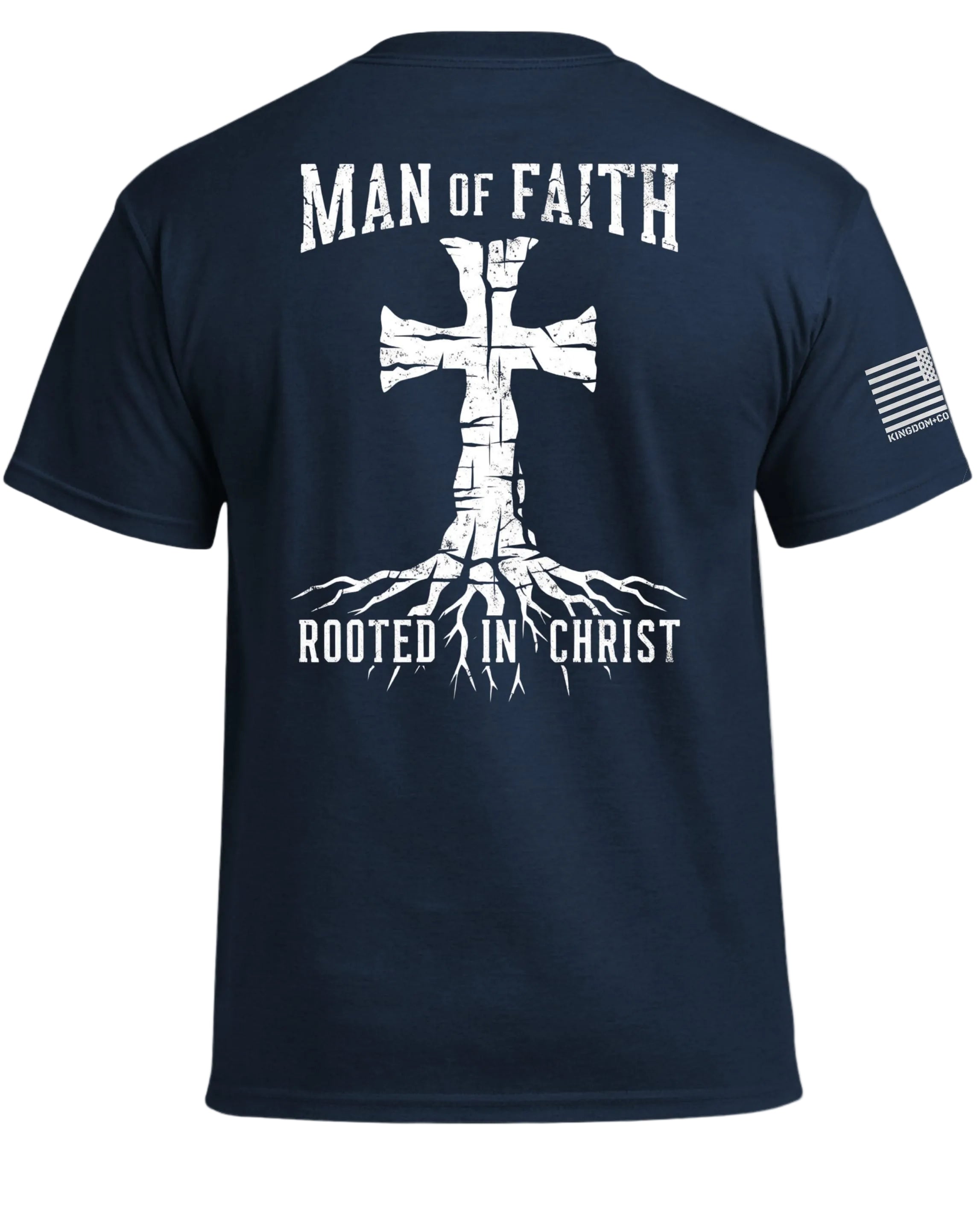 Man of Faith Rooted In Christ T-Shirt