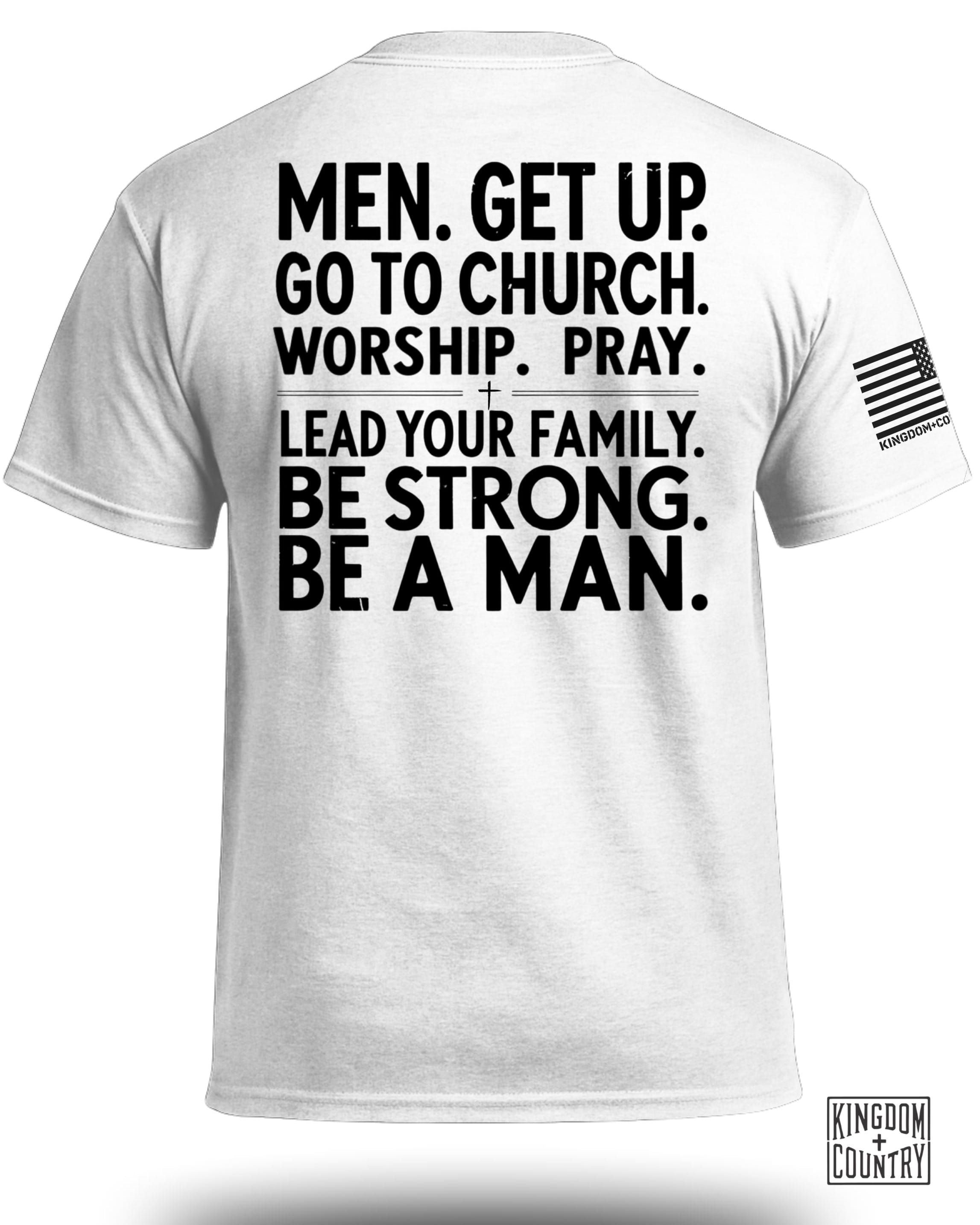 T-shirt Hommes Debout