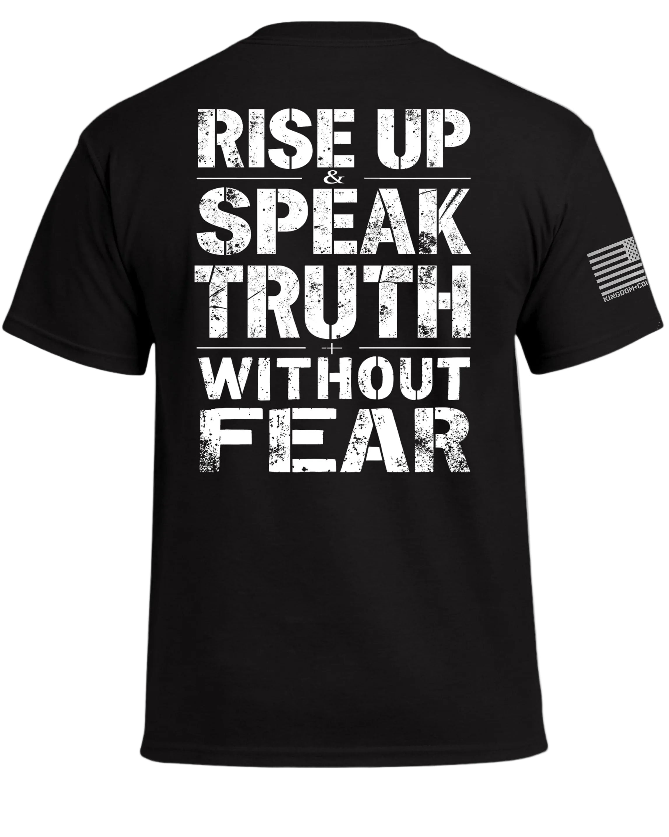 T-shirt « Levez-vous et dites la vérité sans crainte »