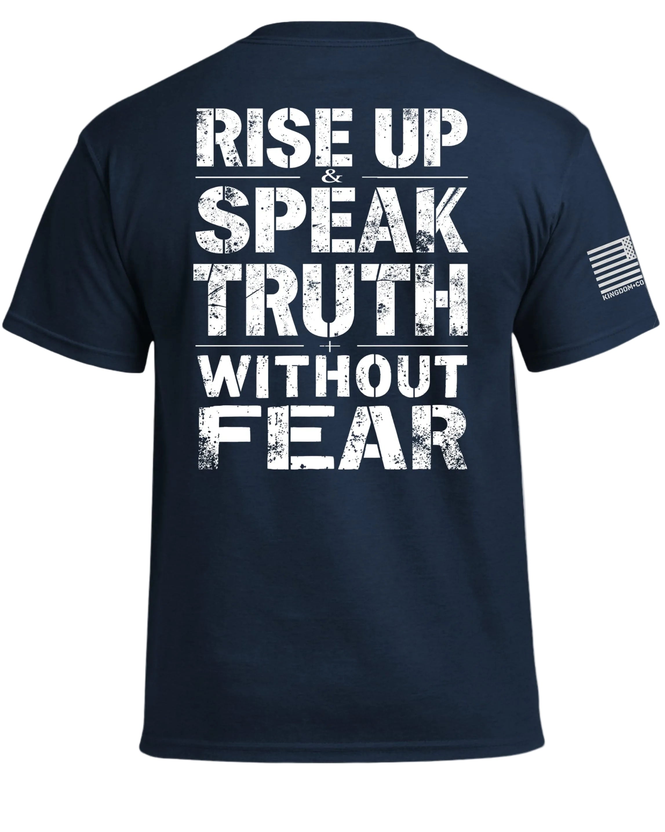 T-shirt « Levez-vous et dites la vérité sans crainte »