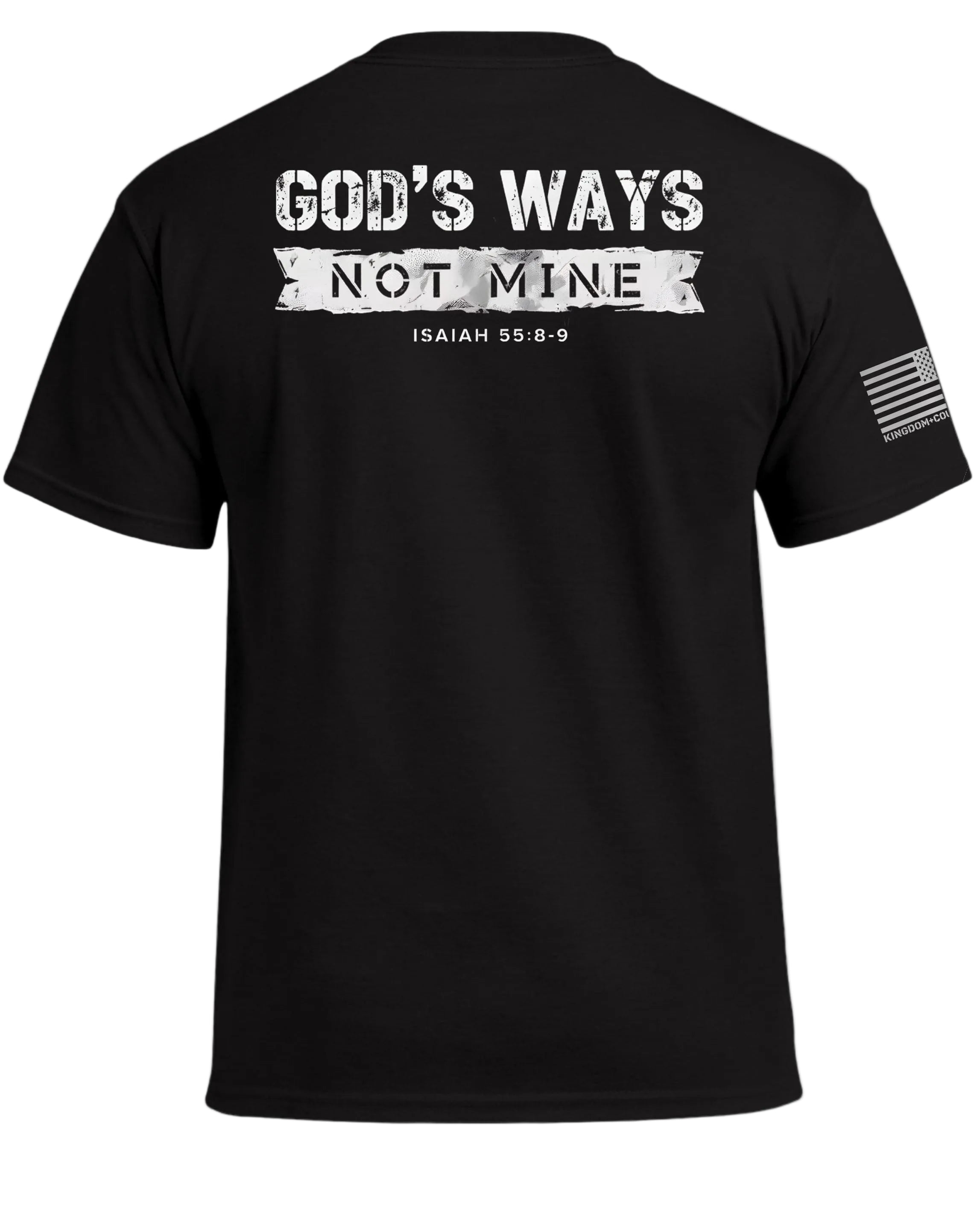 T-shirt « Les voies de Dieu ne sont pas les miennes » (Dos)