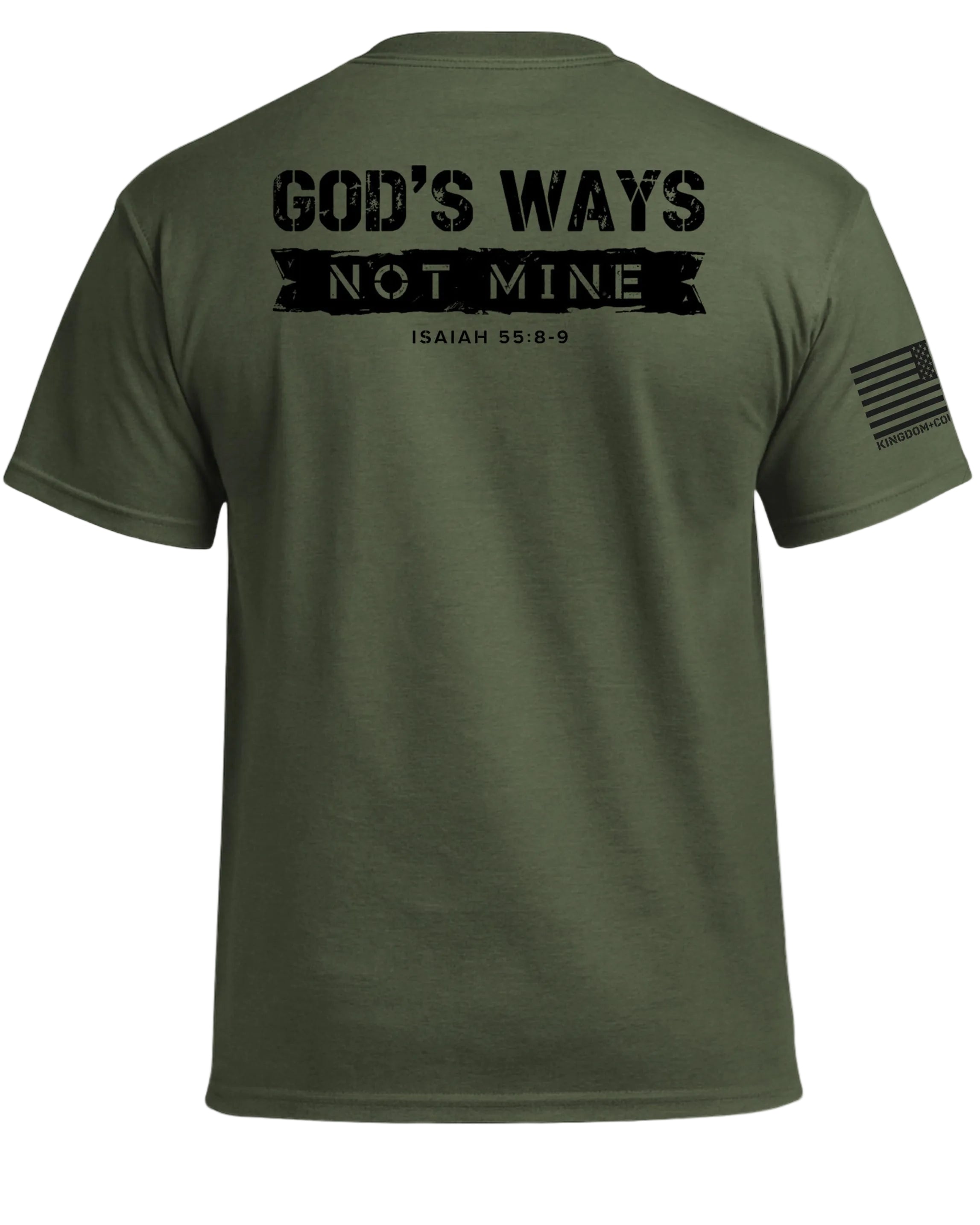 T-shirt « Les voies de Dieu ne sont pas les miennes » (Dos)