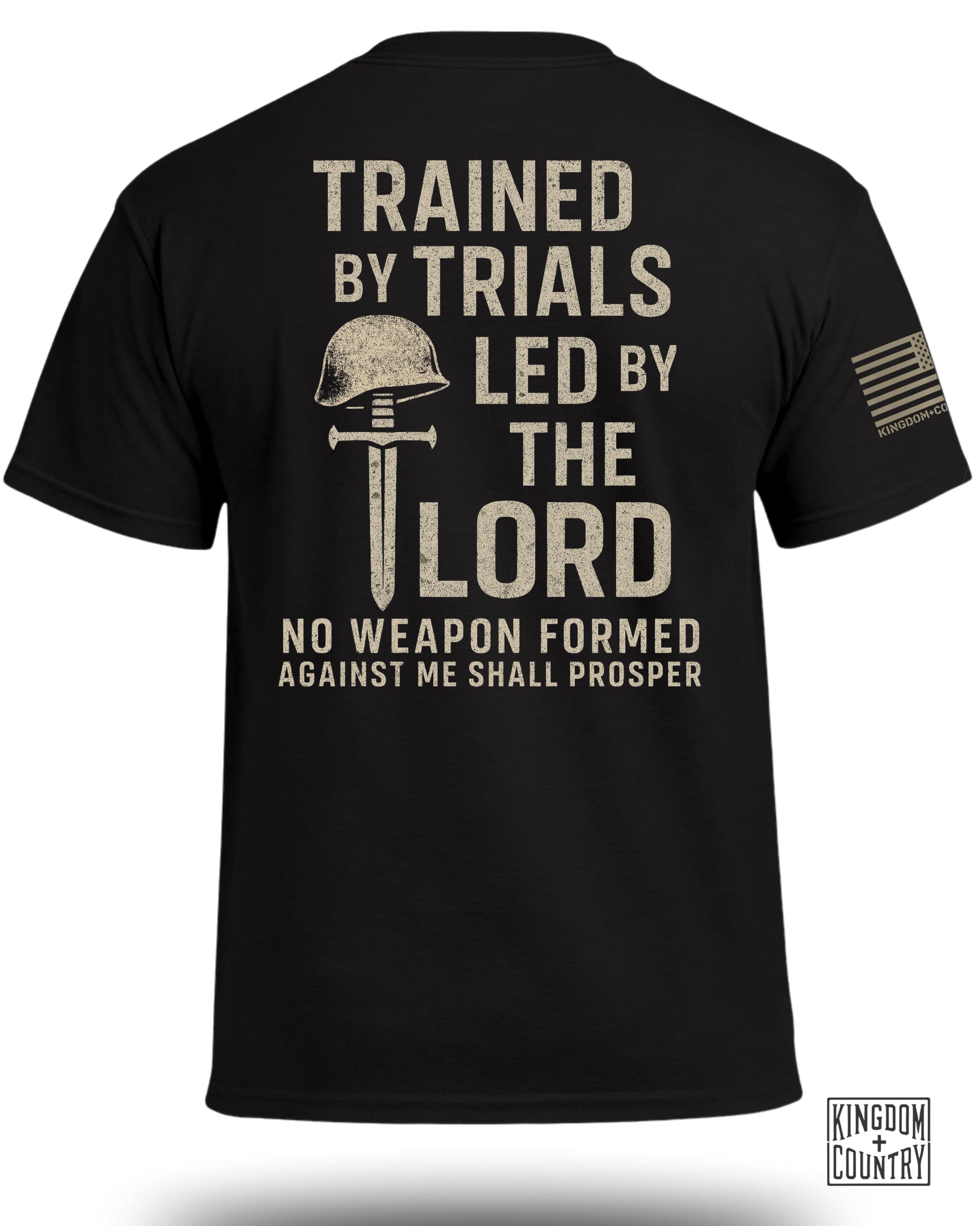 T-shirt Entraîné Par Les Épreuves Guidées Par Le Seigneur