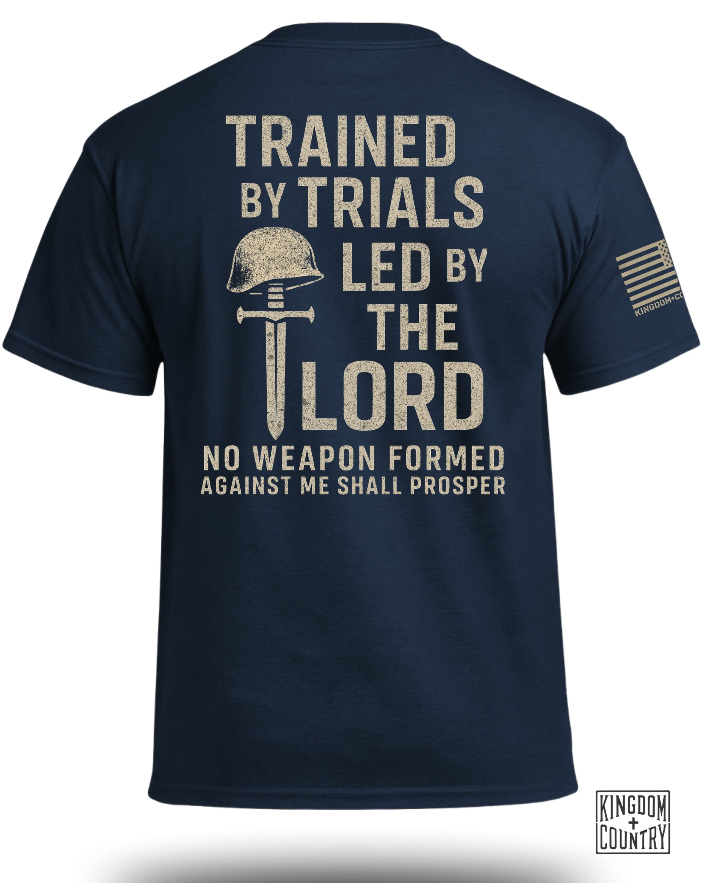 T-shirt Entraîné Par Les Épreuves Guidées Par Le Seigneur