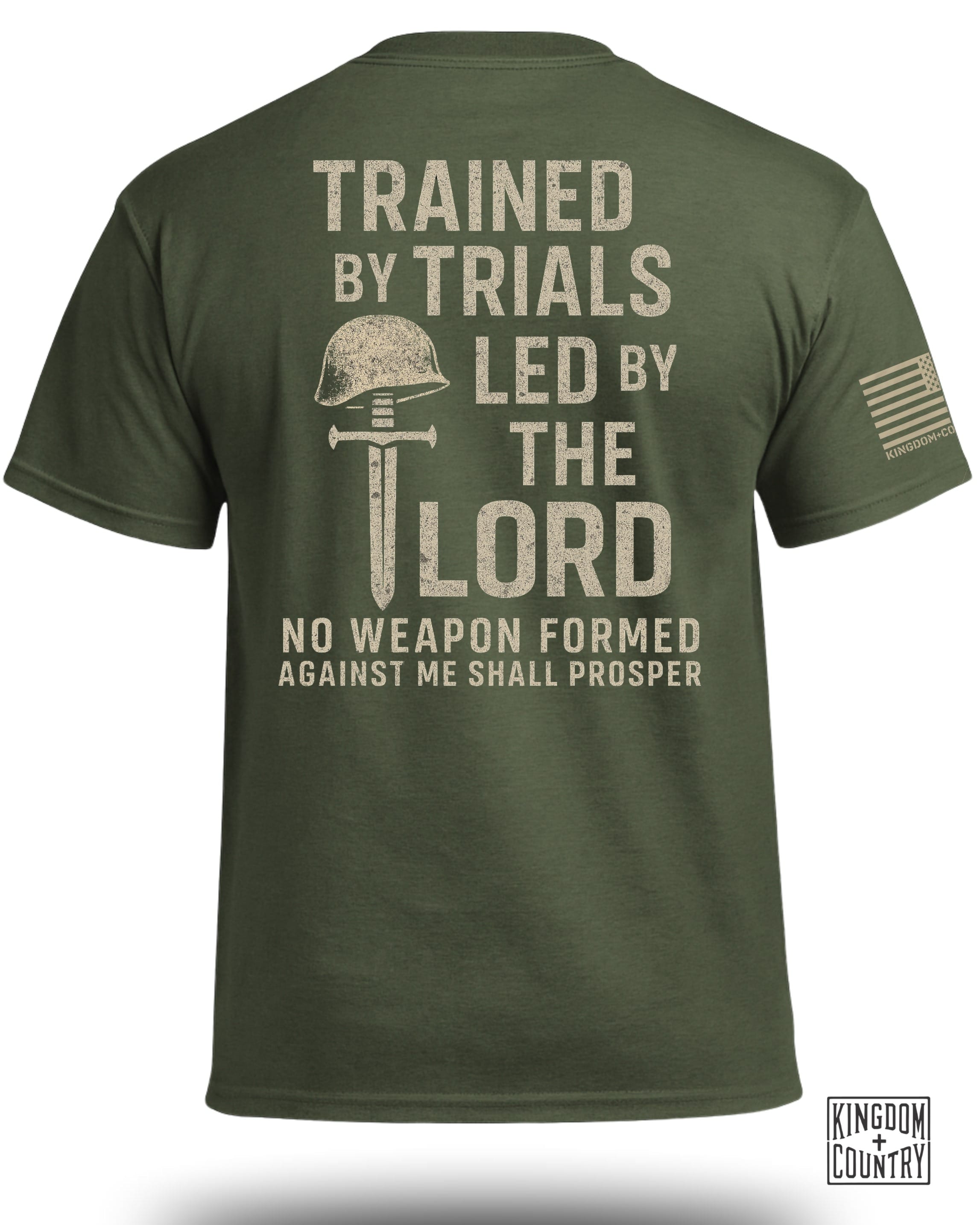 T-shirt Entraîné Par Les Épreuves Guidées Par Le Seigneur