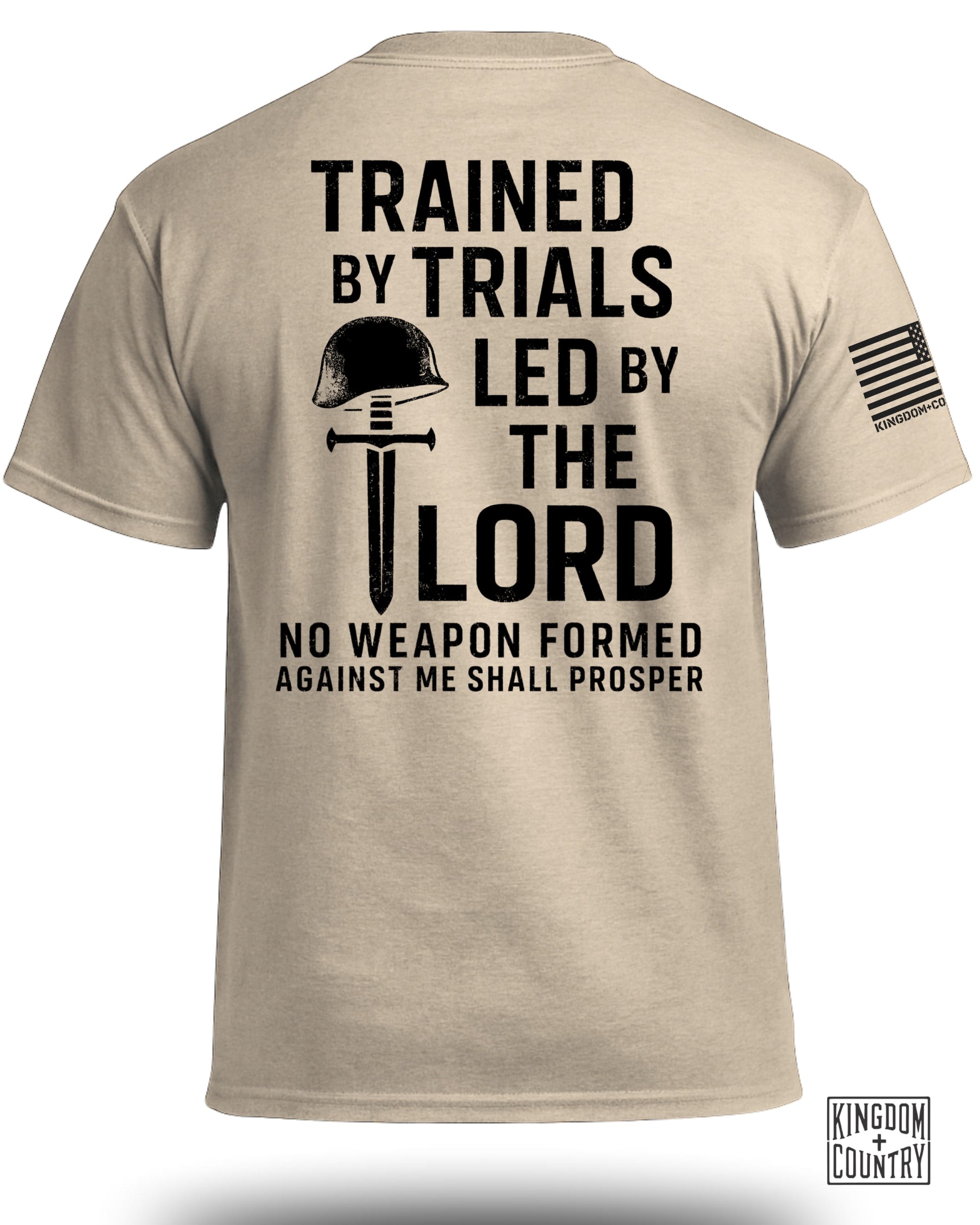 T-shirt Entraîné Par Les Épreuves Guidées Par Le Seigneur
