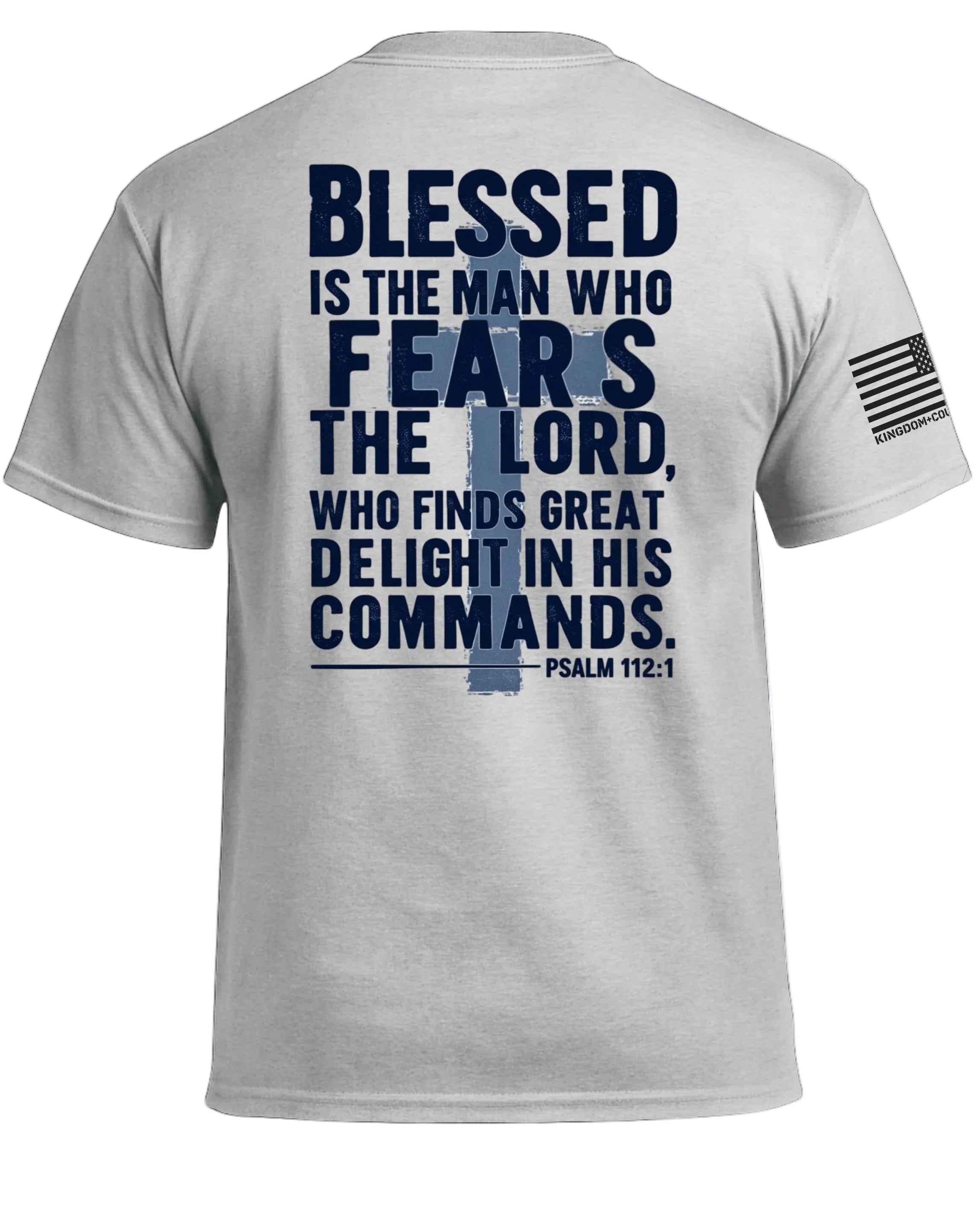 Gesegneter Mann fürchtet Gott T-Shirt