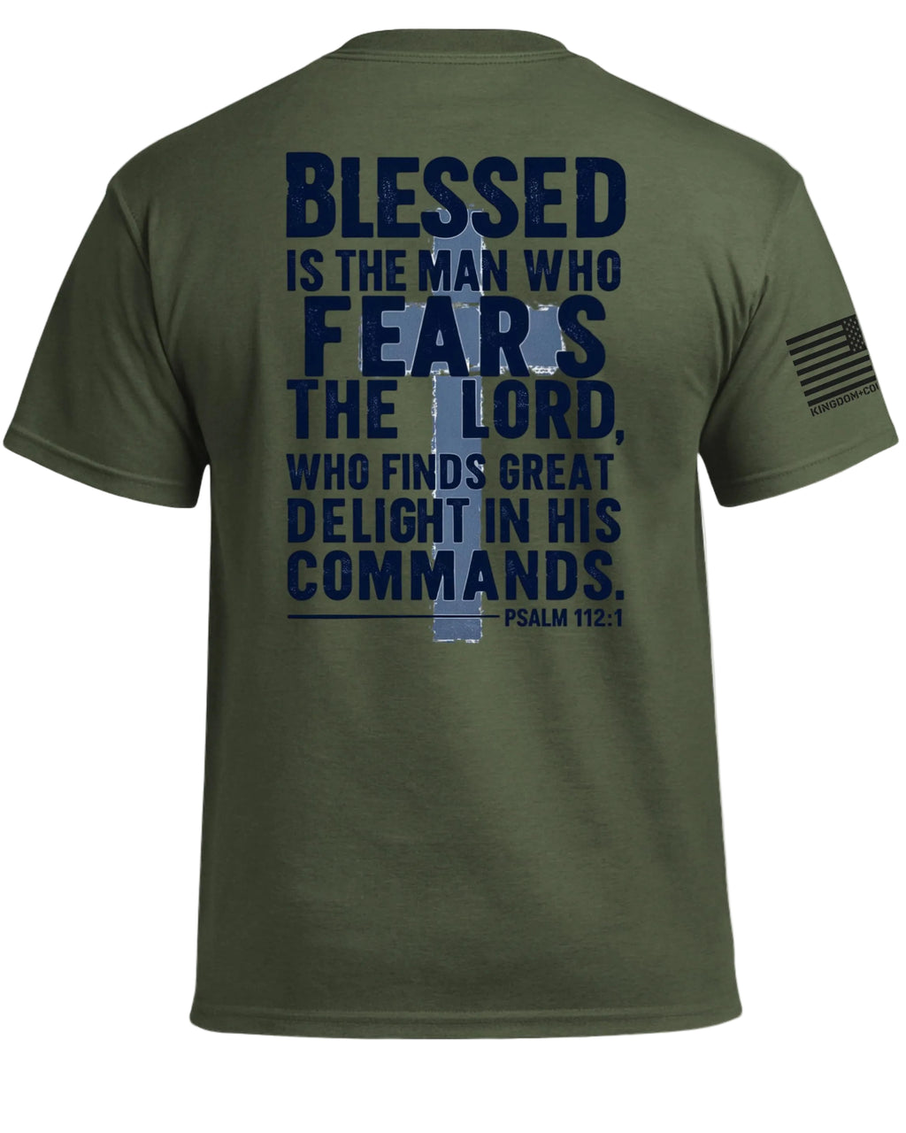 T-shirt « L'homme béni craint le Seigneur »