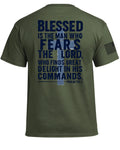 T-shirt « L'homme béni craint le Seigneur »