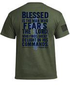 T-shirt « L'homme béni craint le Seigneur »