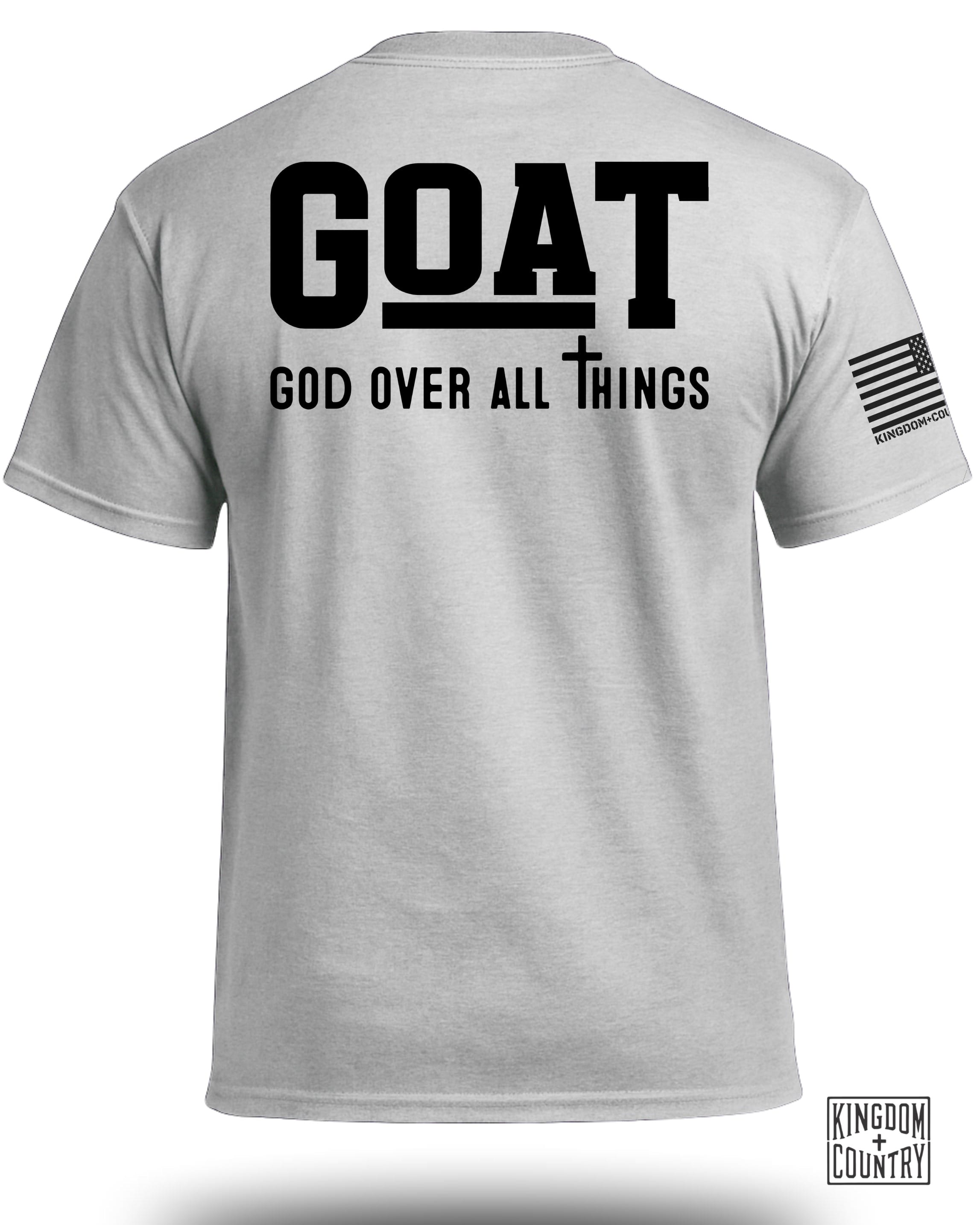 GOAT Gott über allen Dingen T-Shirt