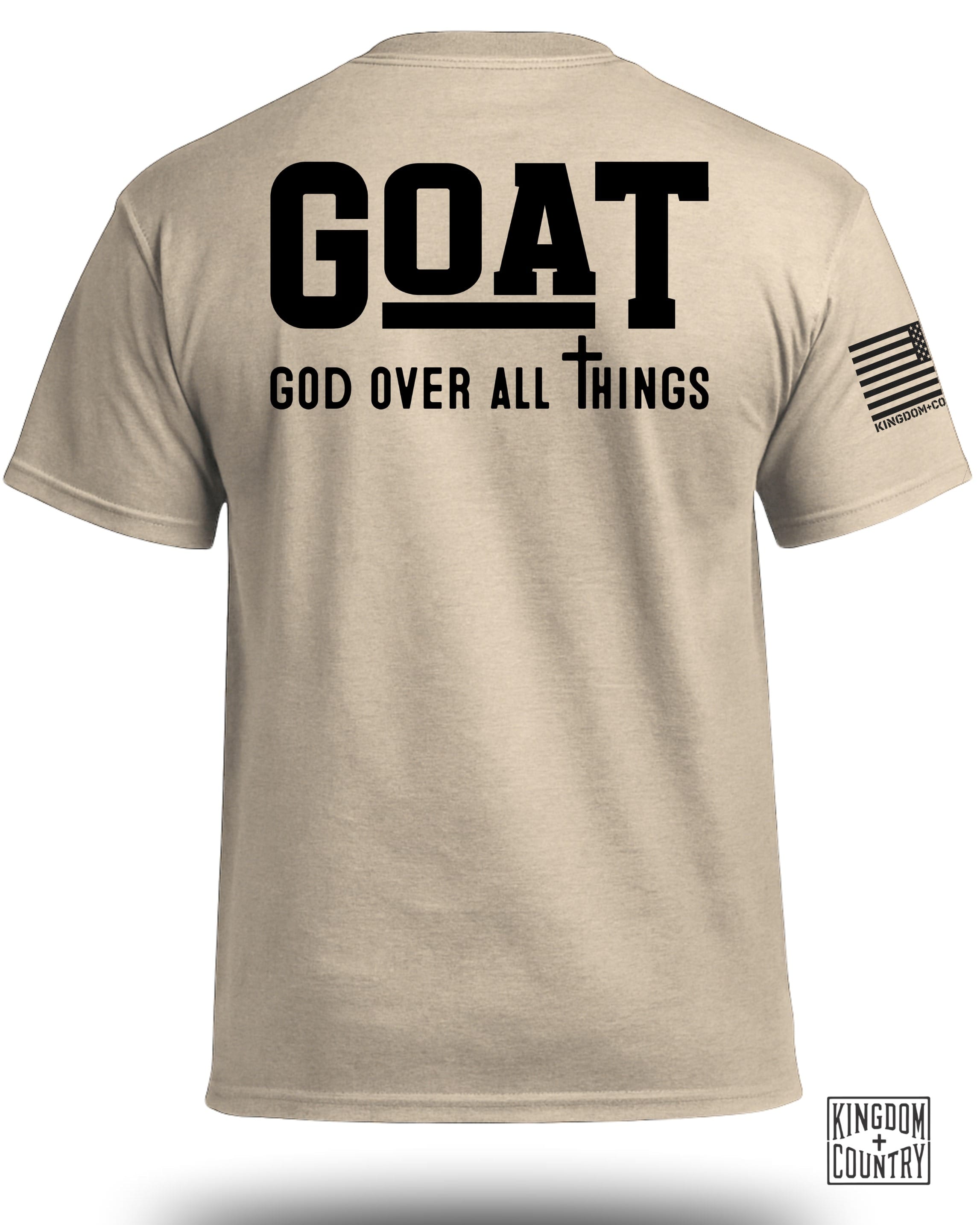 GOAT Gott über allen Dingen T-Shirt