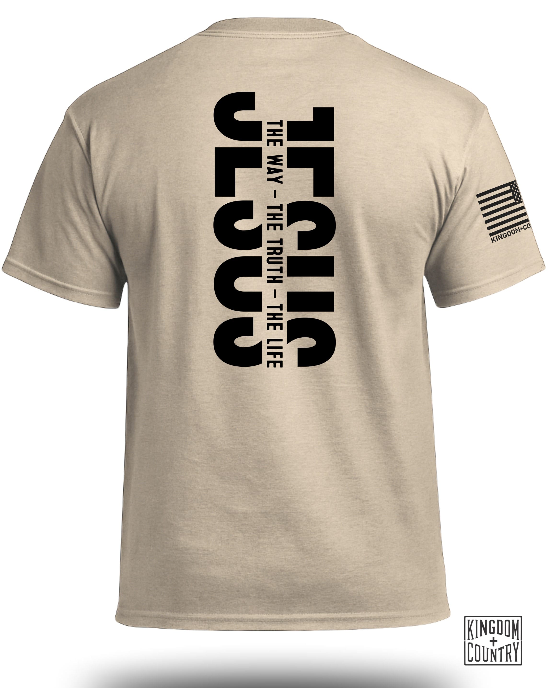 T-shirt Jésus Le chemin la vérité la vie