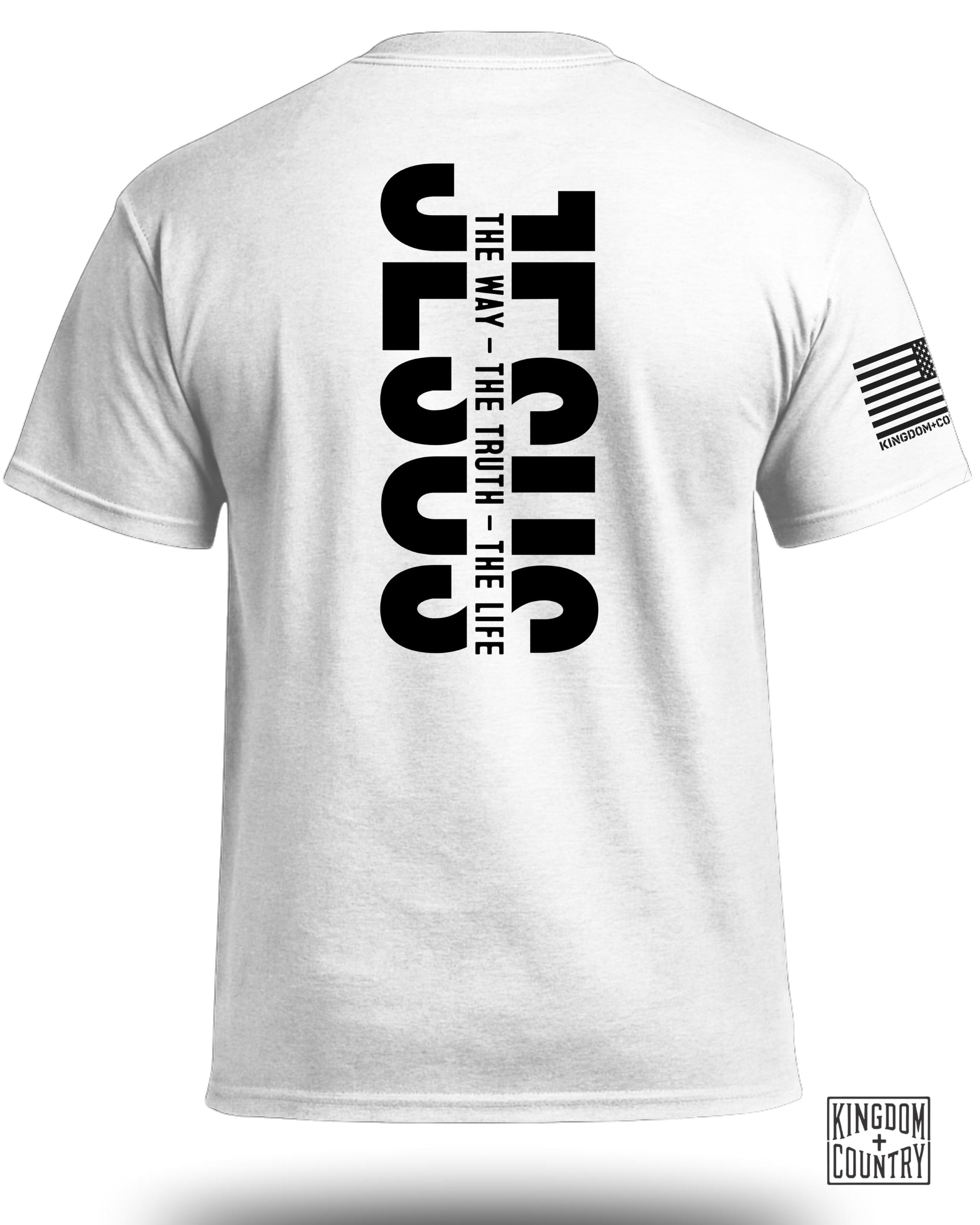 T-shirt Jésus Le chemin la vérité la vie