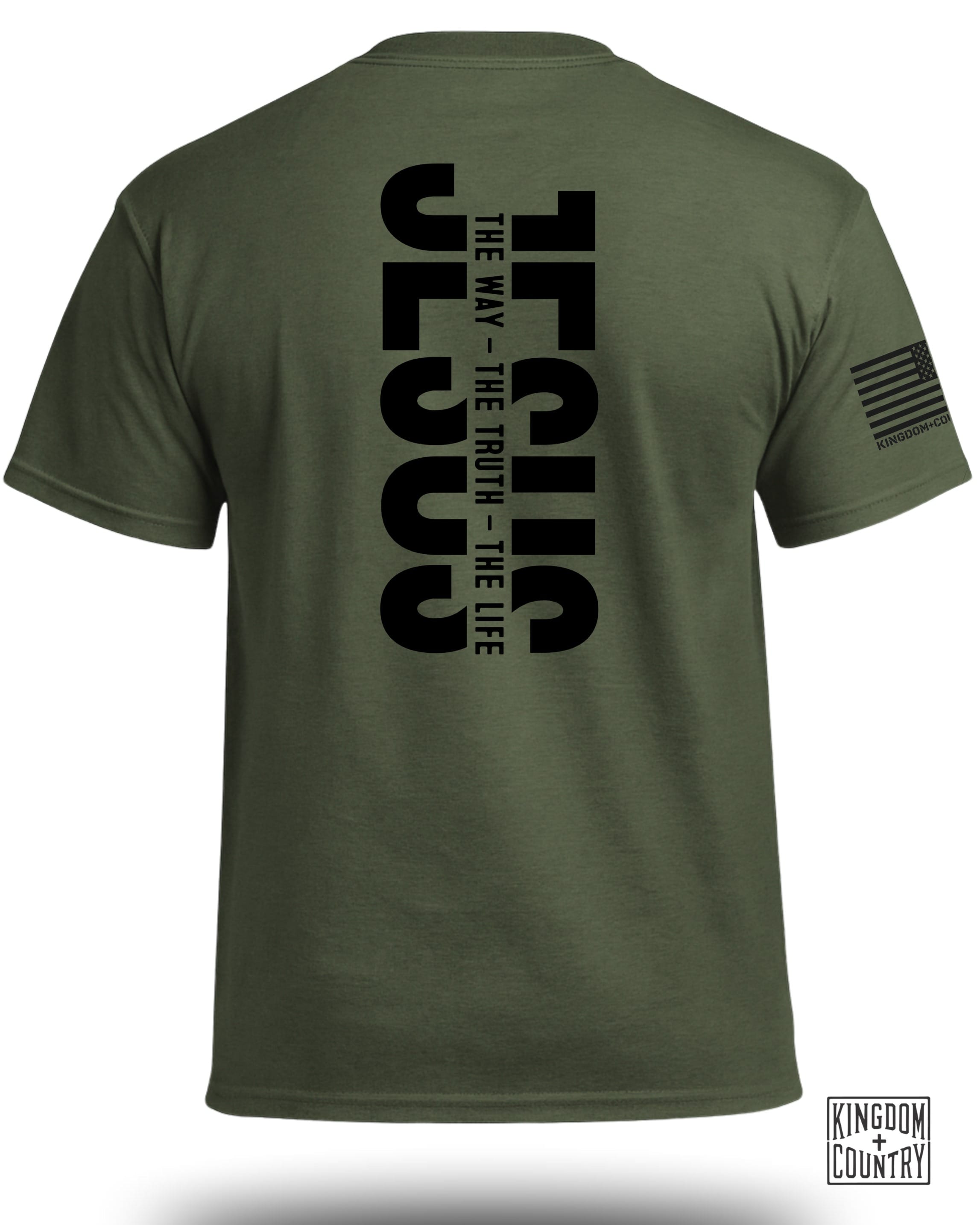 T-shirt Jésus Le chemin la vérité la vie