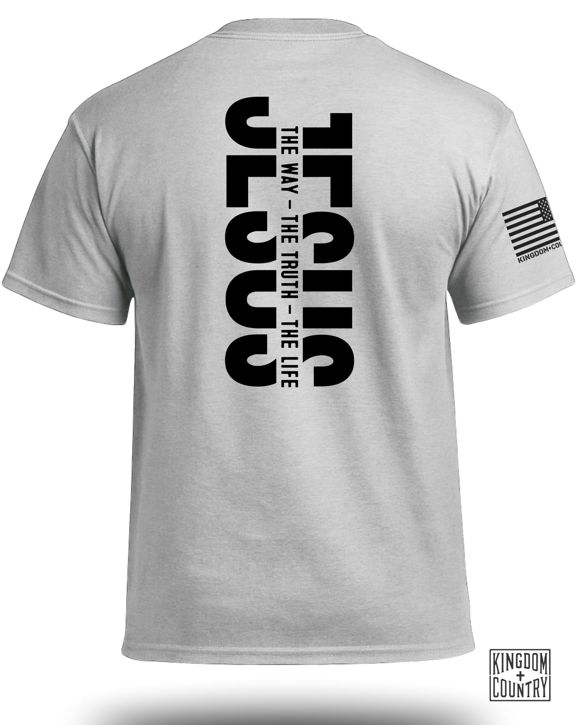 T-shirt Jésus Le chemin la vérité la vie