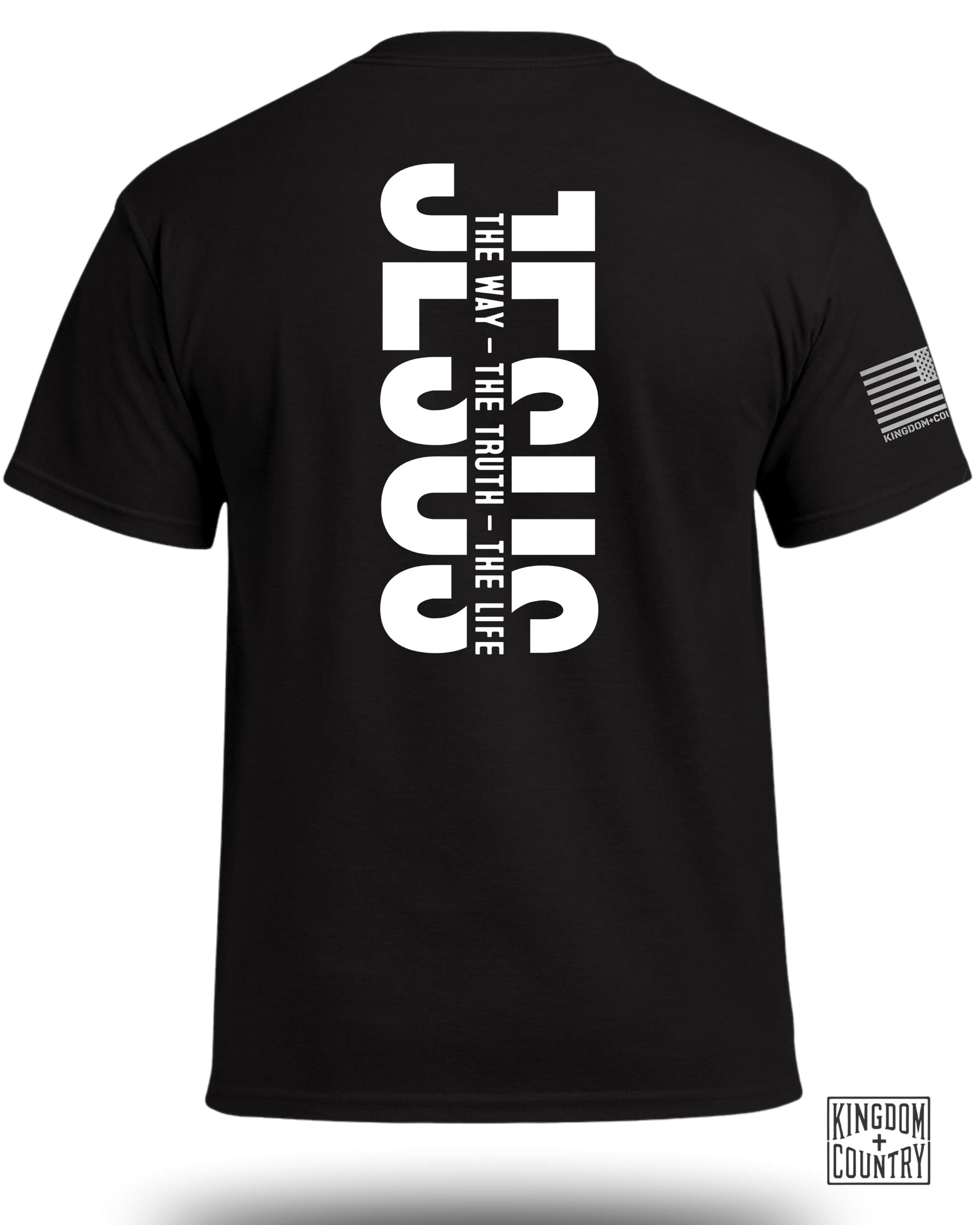 T-shirt Jésus Le chemin la vérité la vie