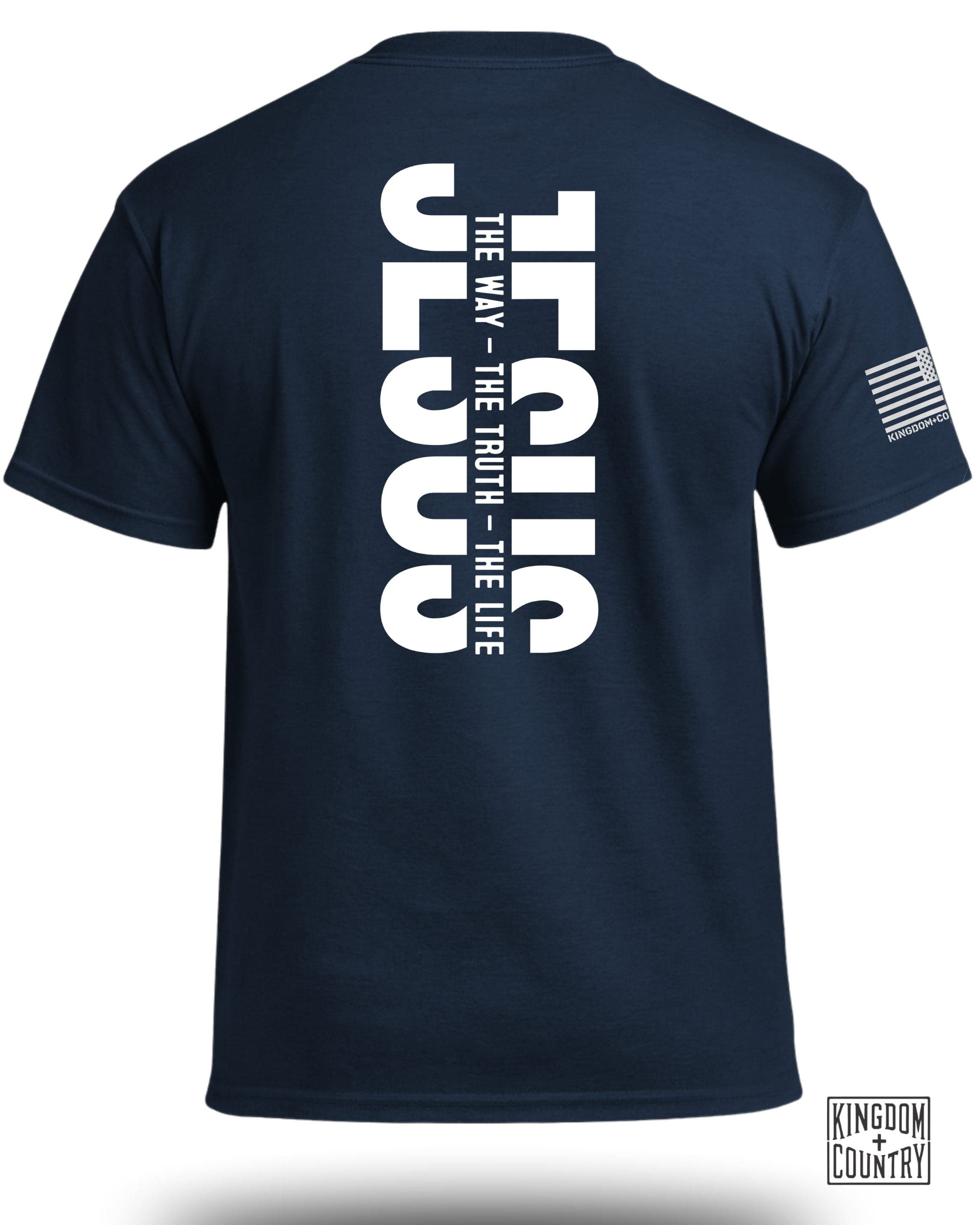 T-shirt Jésus Le chemin la vérité la vie