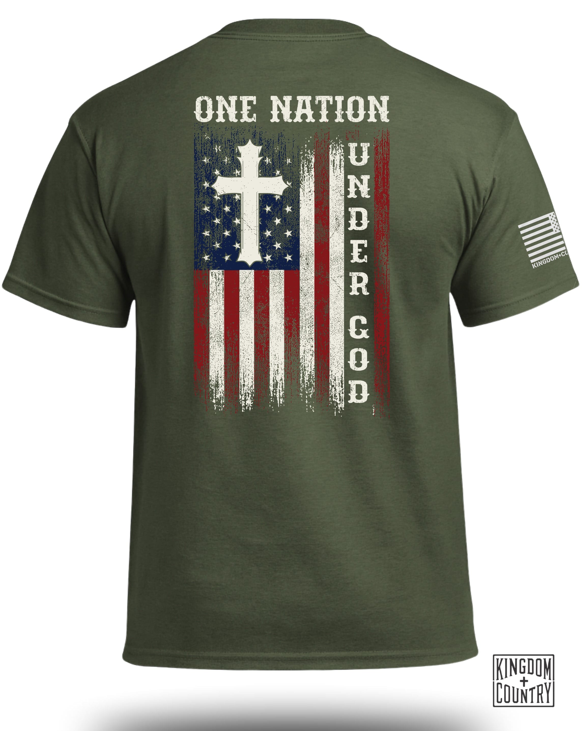 T-shirt Une Nation sous Dieu