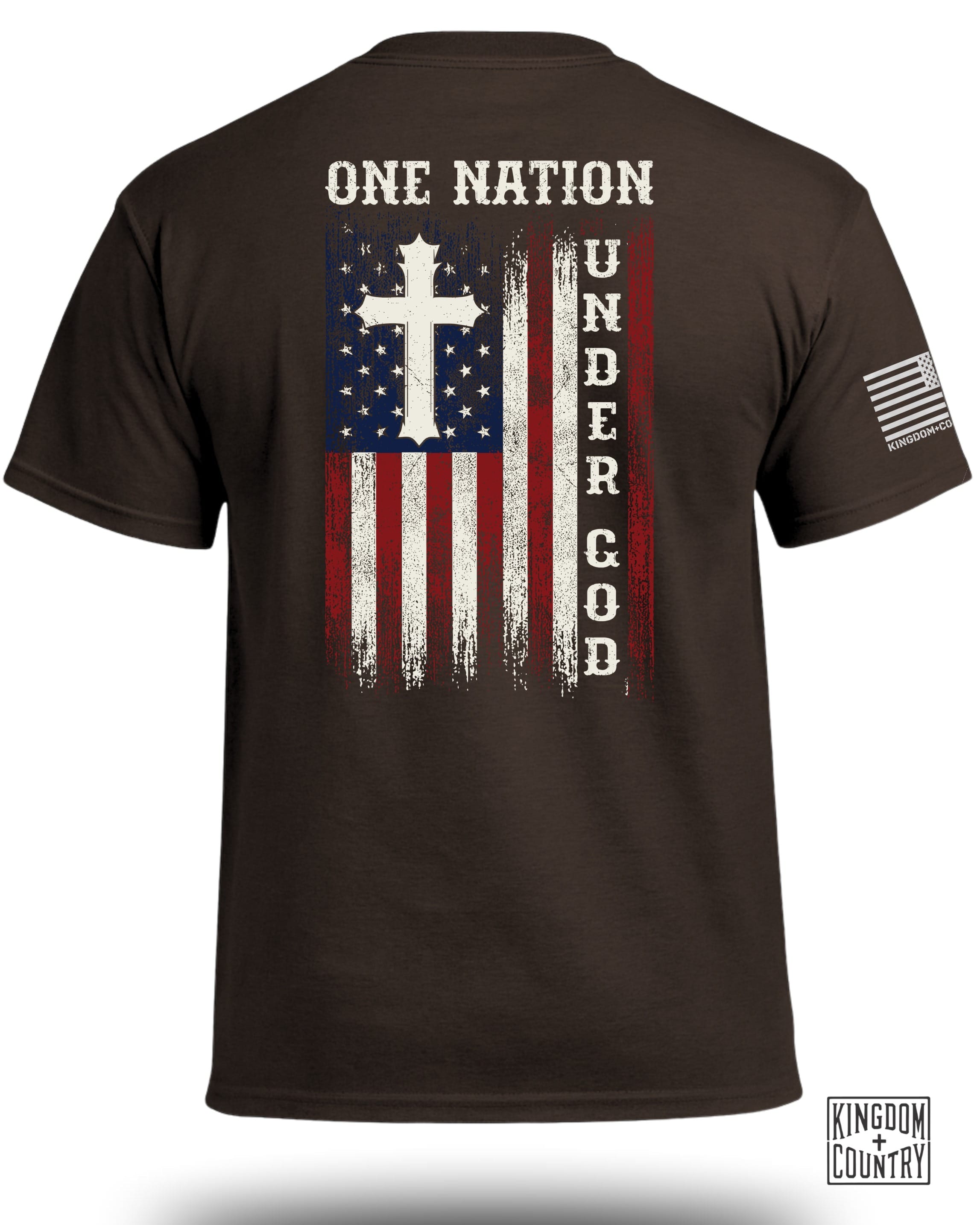 T-shirt Une Nation sous Dieu