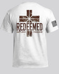 T-Shirt mit erlöst-Kreuz-Grafik