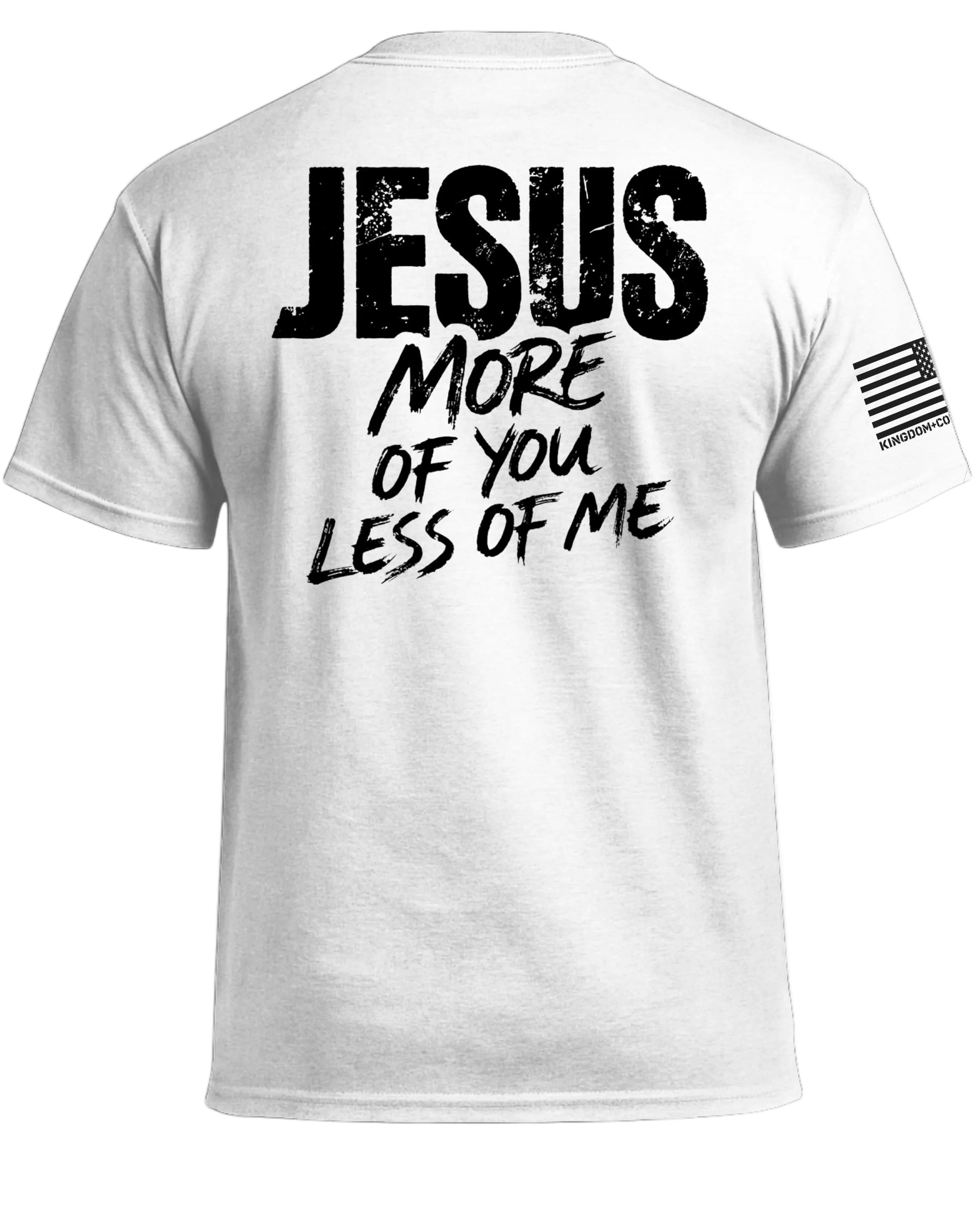 JÉSUS Plus de Toi Moins de Moi T-Shirt