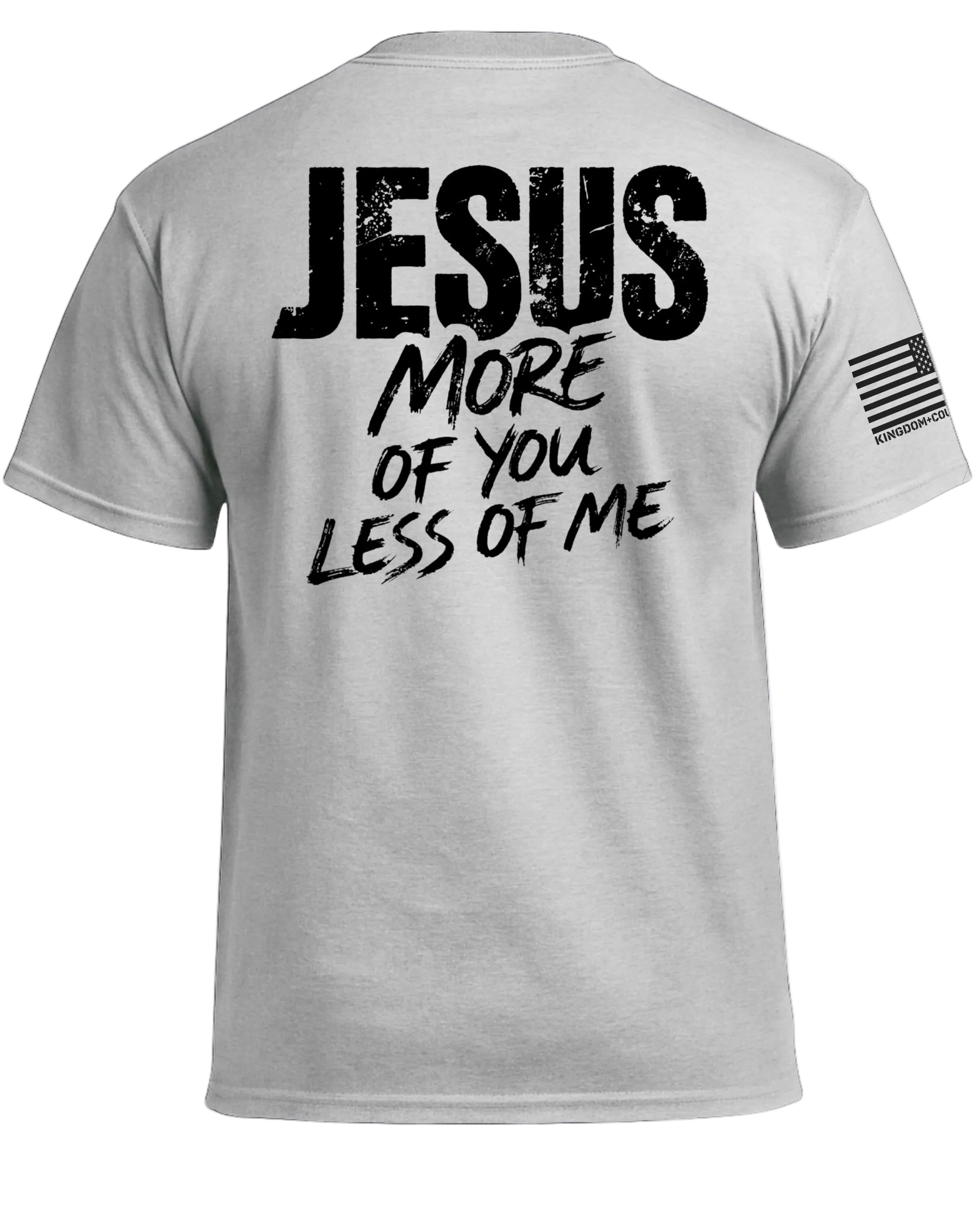 JÉSUS Plus de Toi Moins de Moi T-Shirt