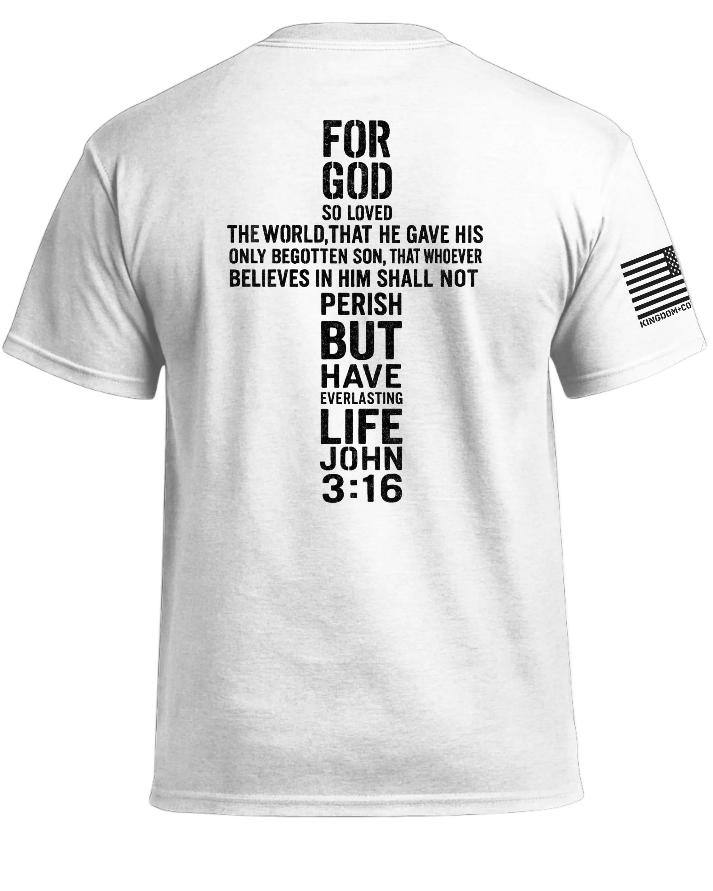 Also hat Gott die Welt geliebt Johannes 3,16 T-Shirt