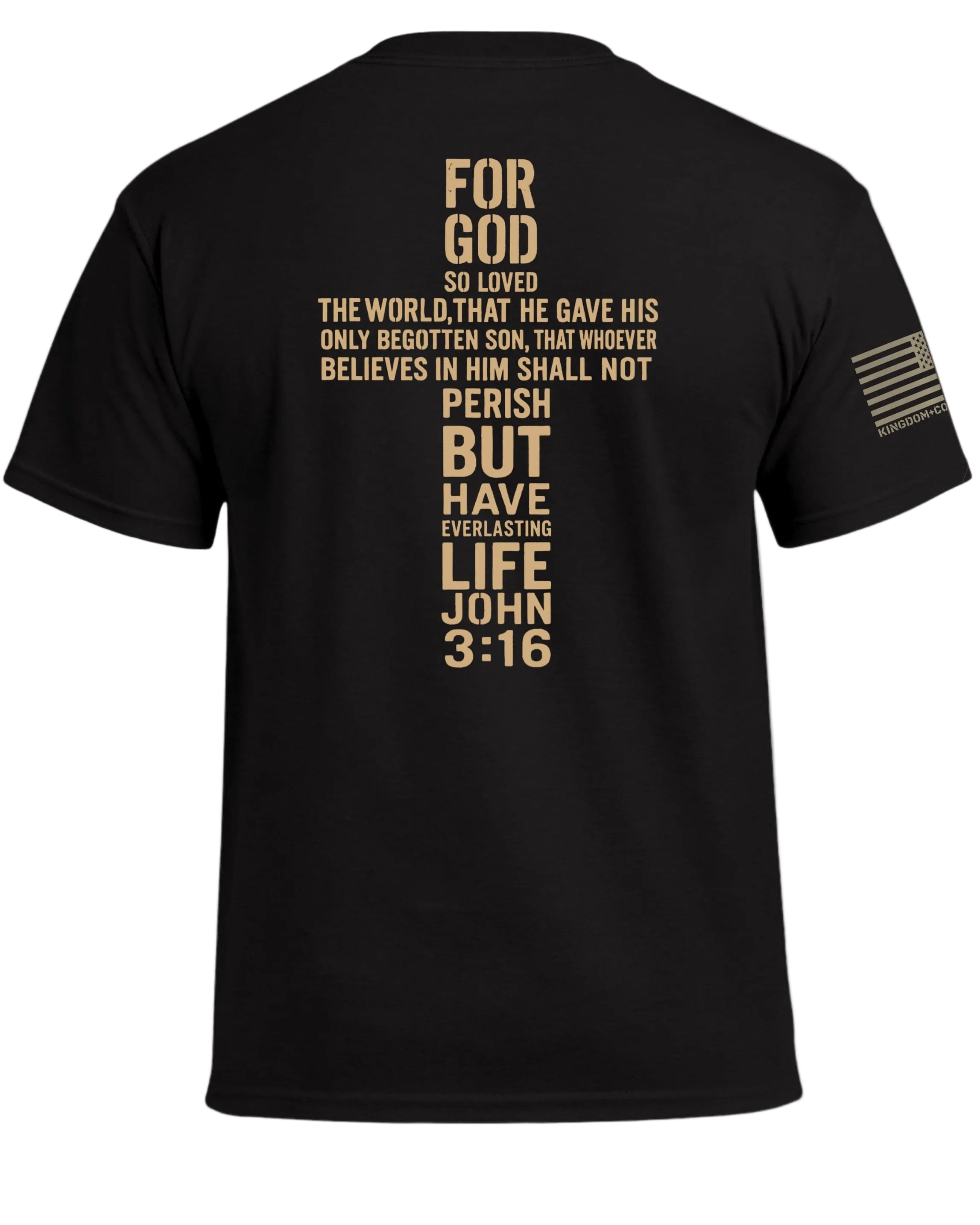 Also hat Gott die Welt geliebt Johannes 3,16 T-Shirt