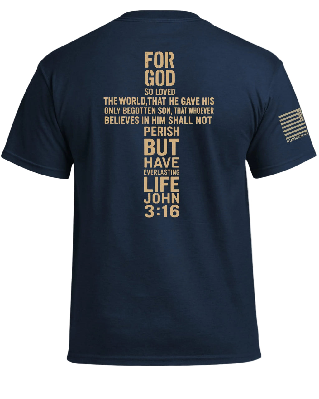 Also hat Gott die Welt geliebt Johannes 3,16 T-Shirt