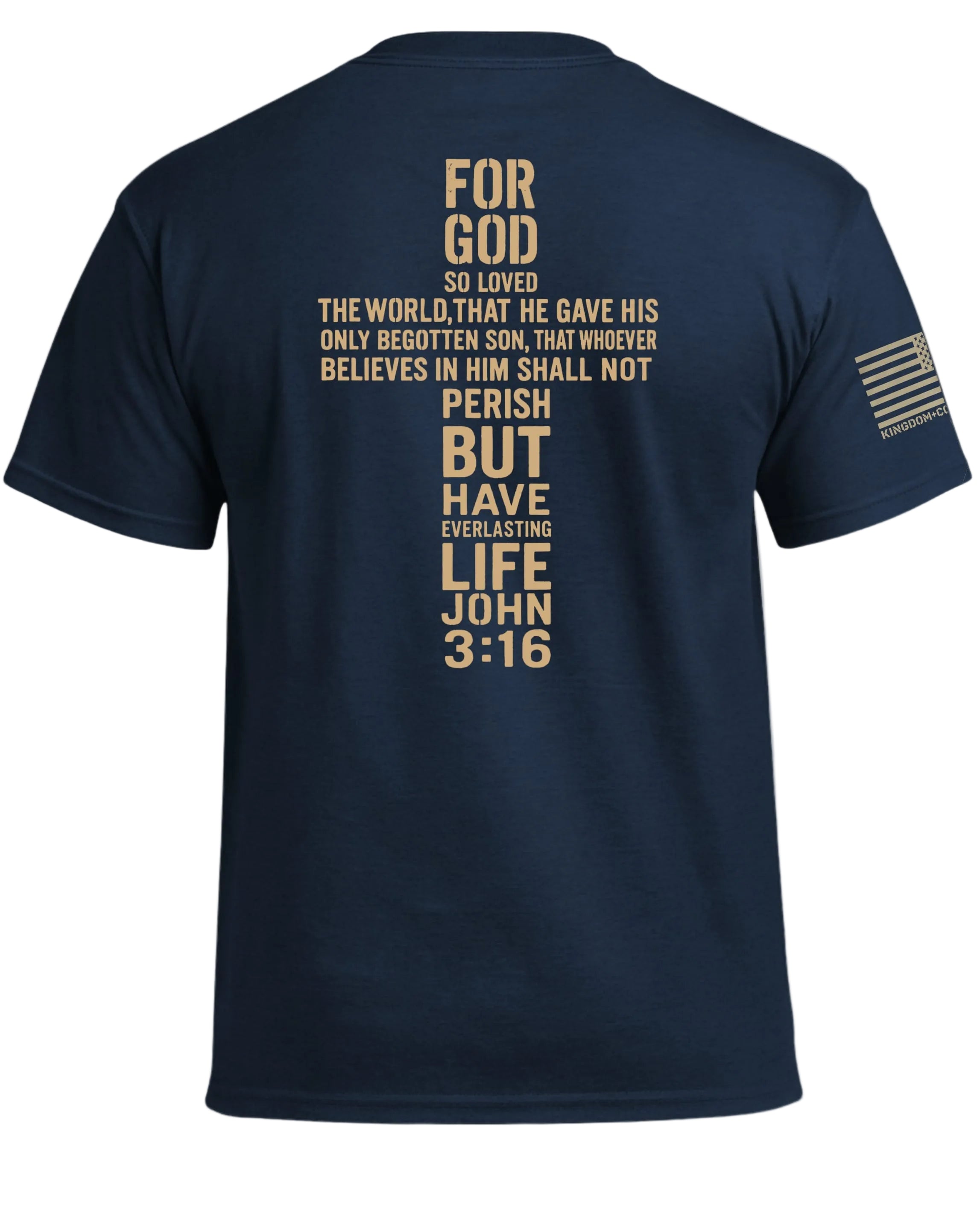 Also hat Gott die Welt geliebt Johannes 3,16 T-Shirt