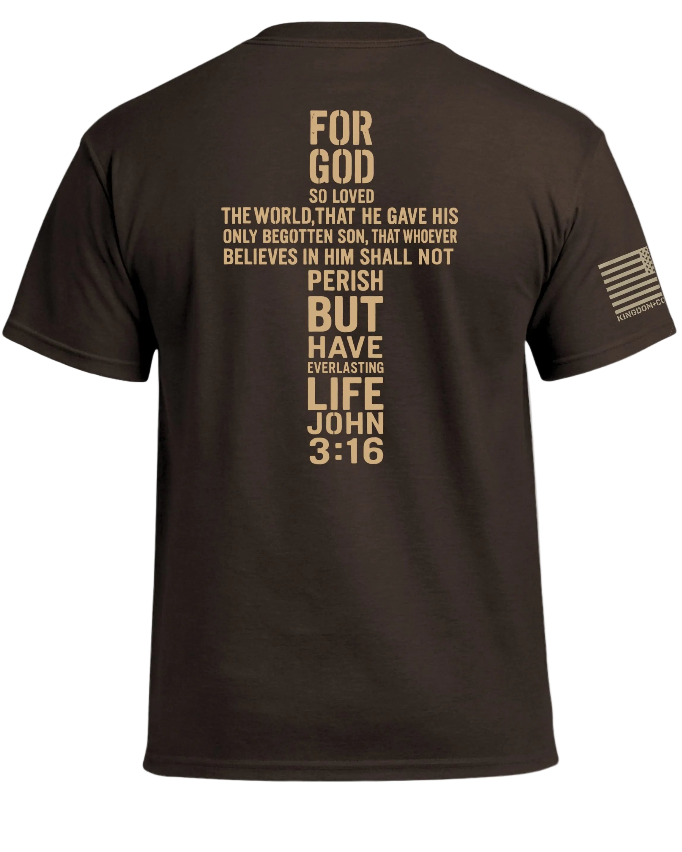 Also hat Gott die Welt geliebt Johannes 3,16 T-Shirt