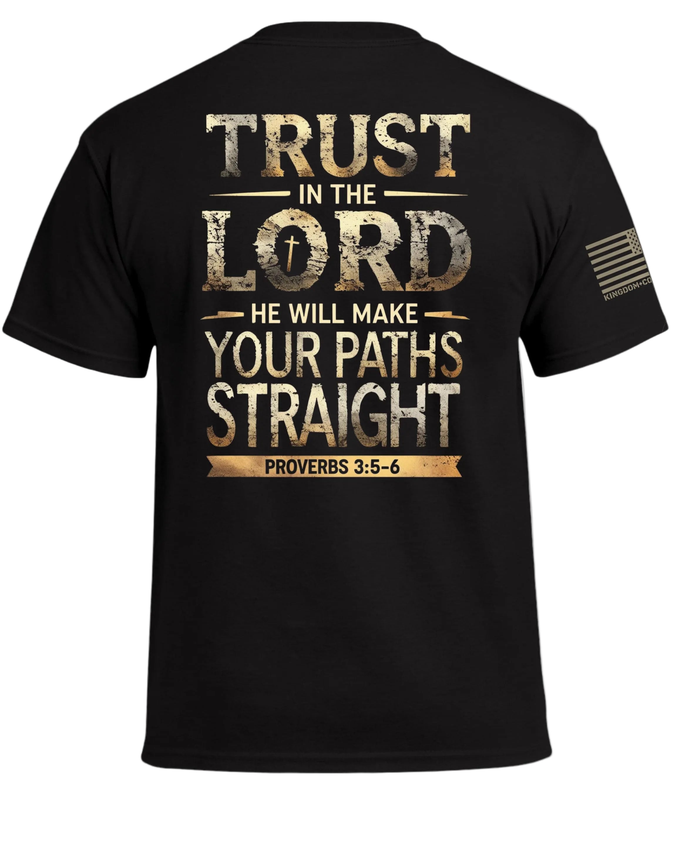 T-shirt Fais Confiance au Seigneur Proverbes 3:5-6