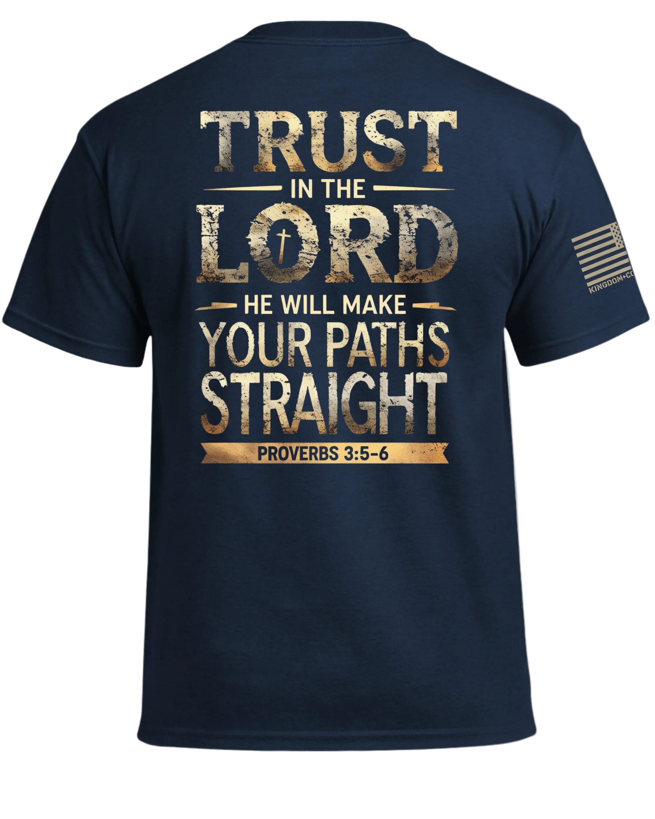 T-shirt Fais Confiance au Seigneur Proverbes 3:5-6