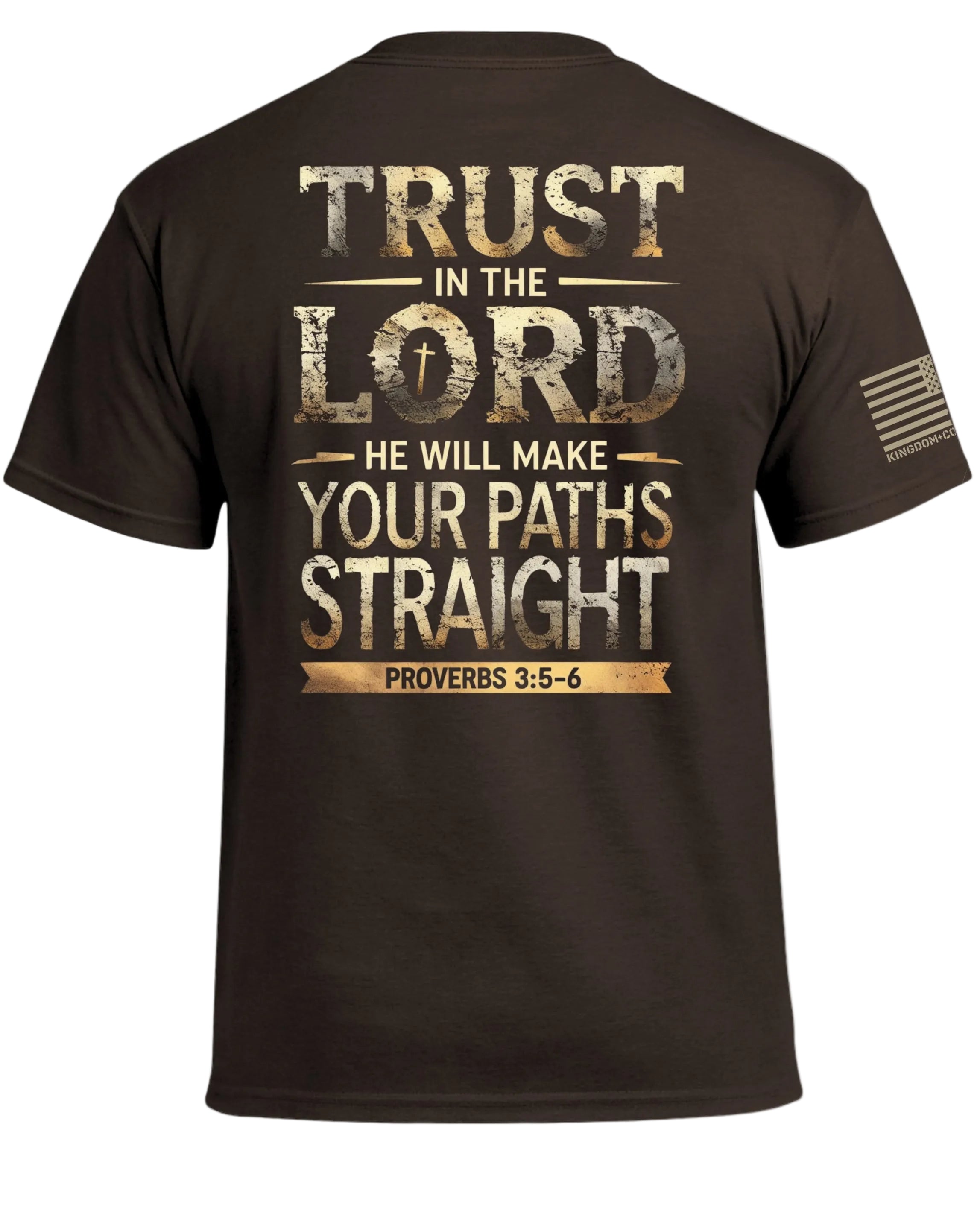 T-shirt Fais Confiance au Seigneur Proverbes 3:5-6