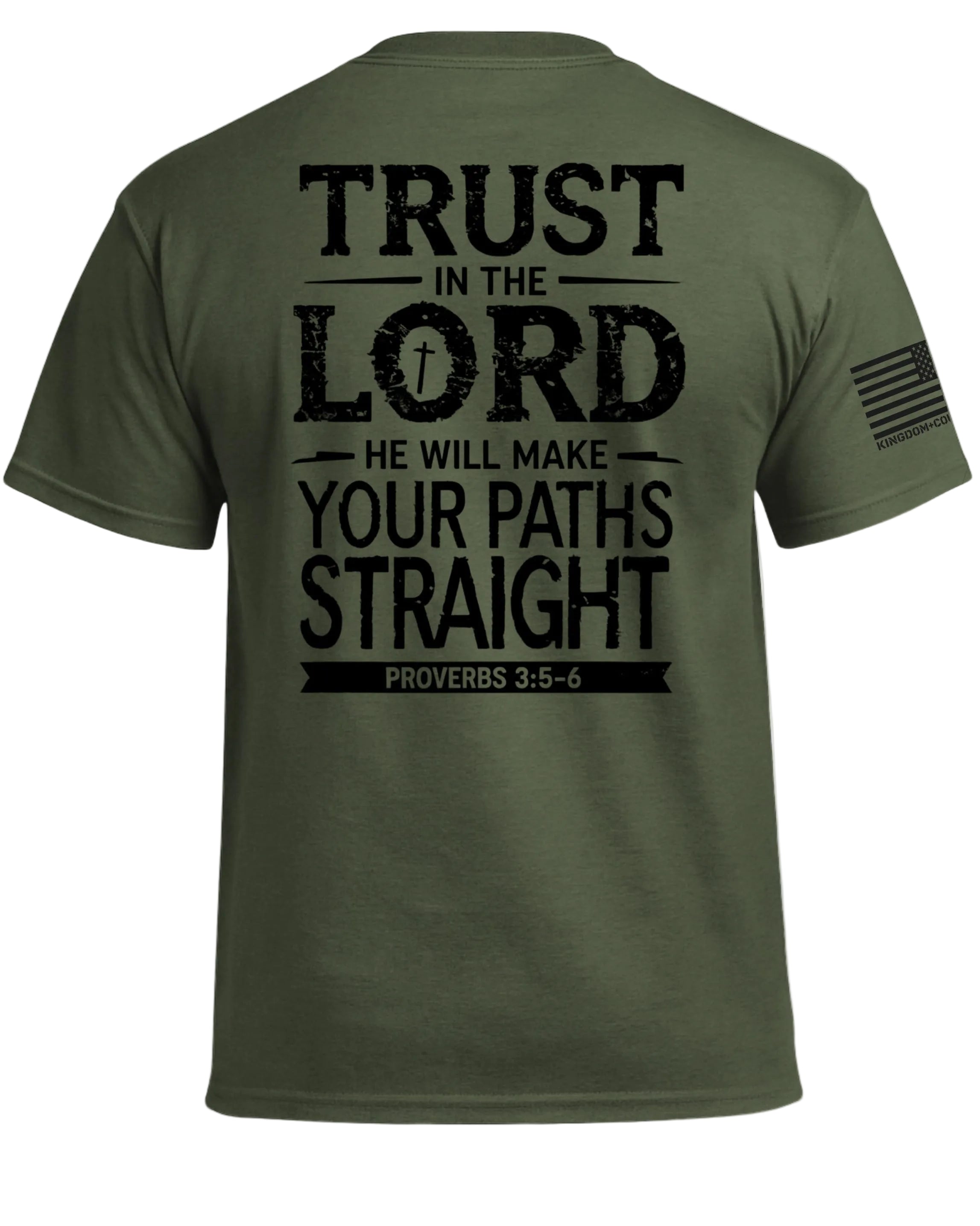 T-shirt Fais Confiance au Seigneur Proverbes 3:5-6