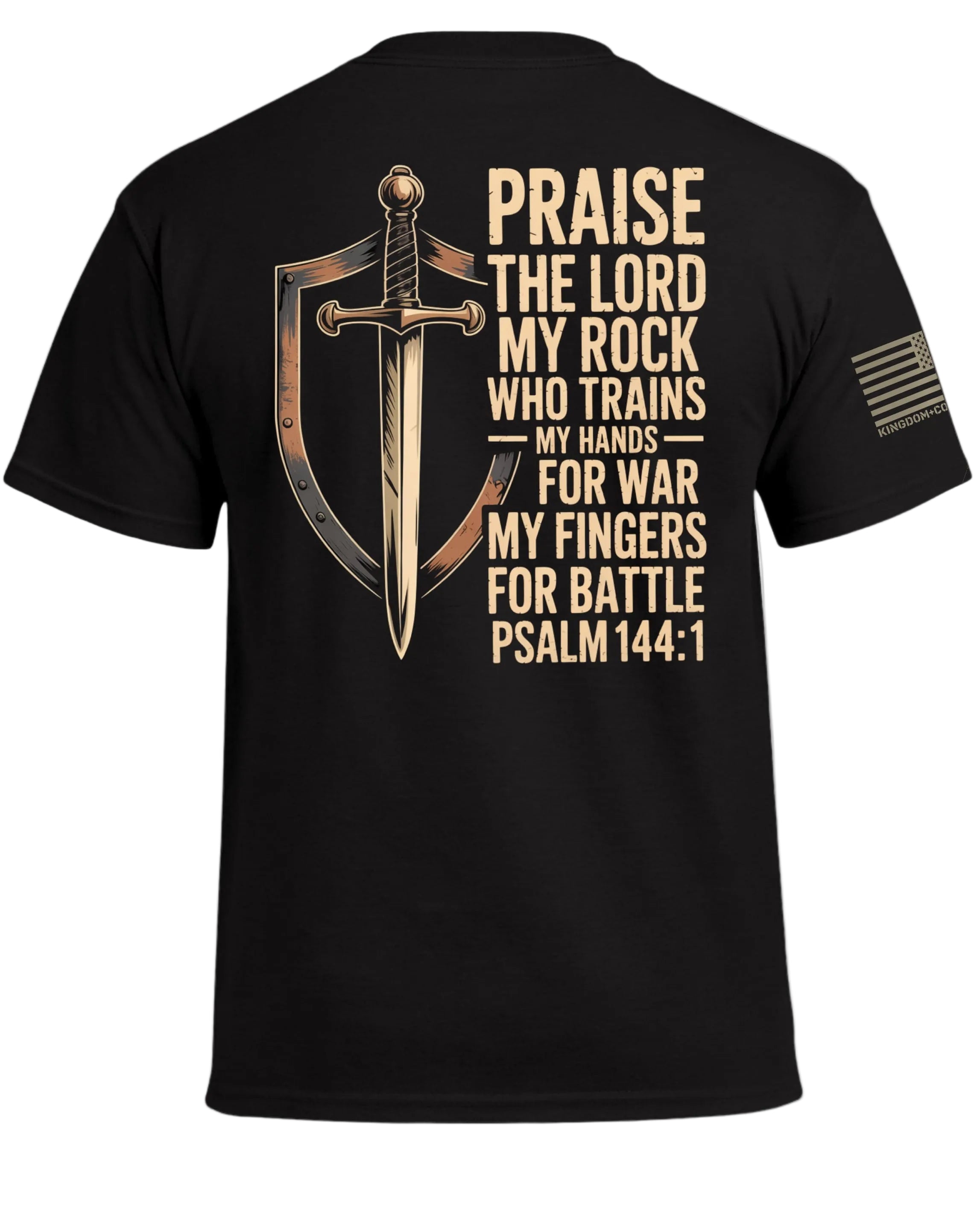 T-shirt Louez le Seigneur Psaume 144:1
