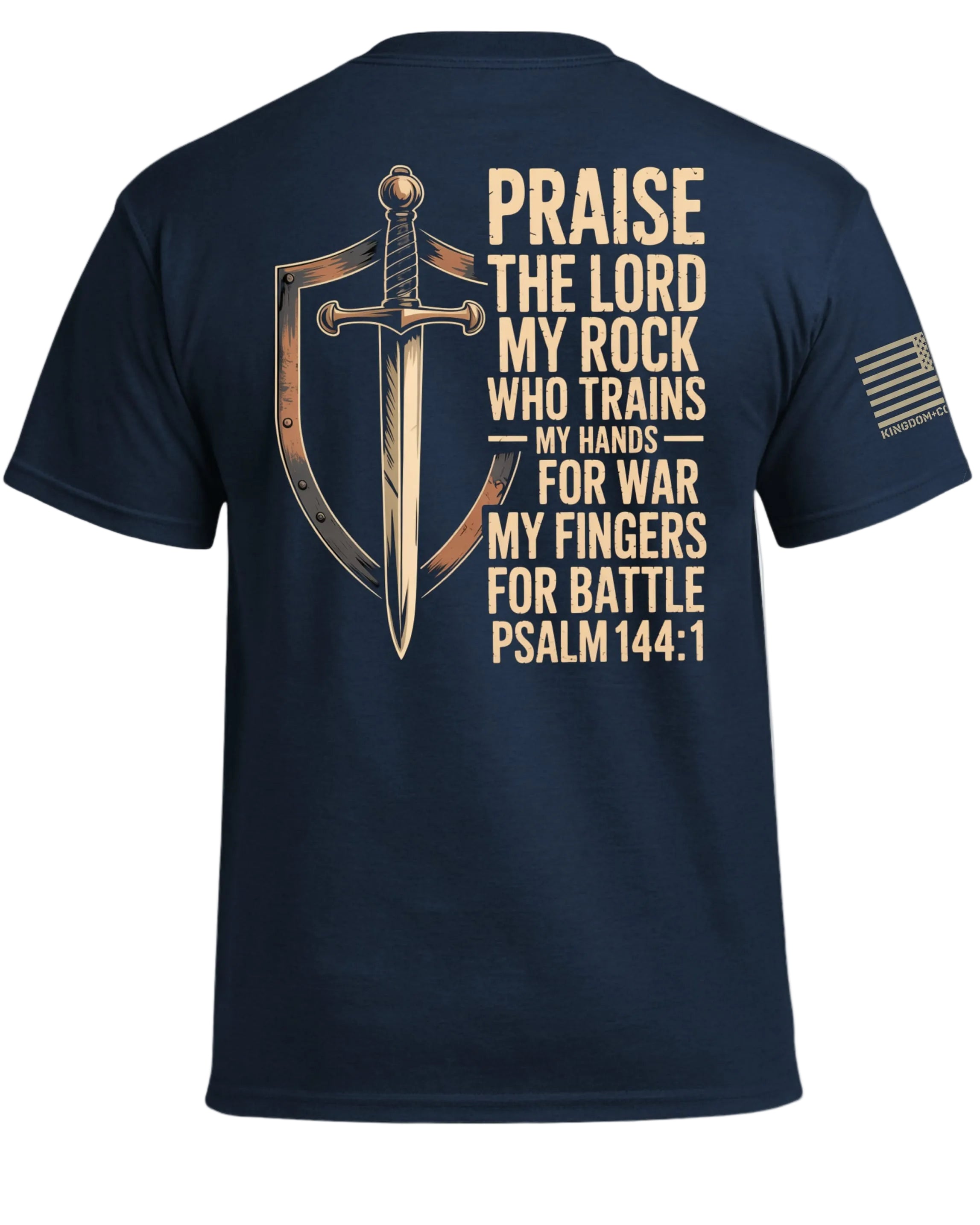 T-shirt Louez le Seigneur Psaume 144:1