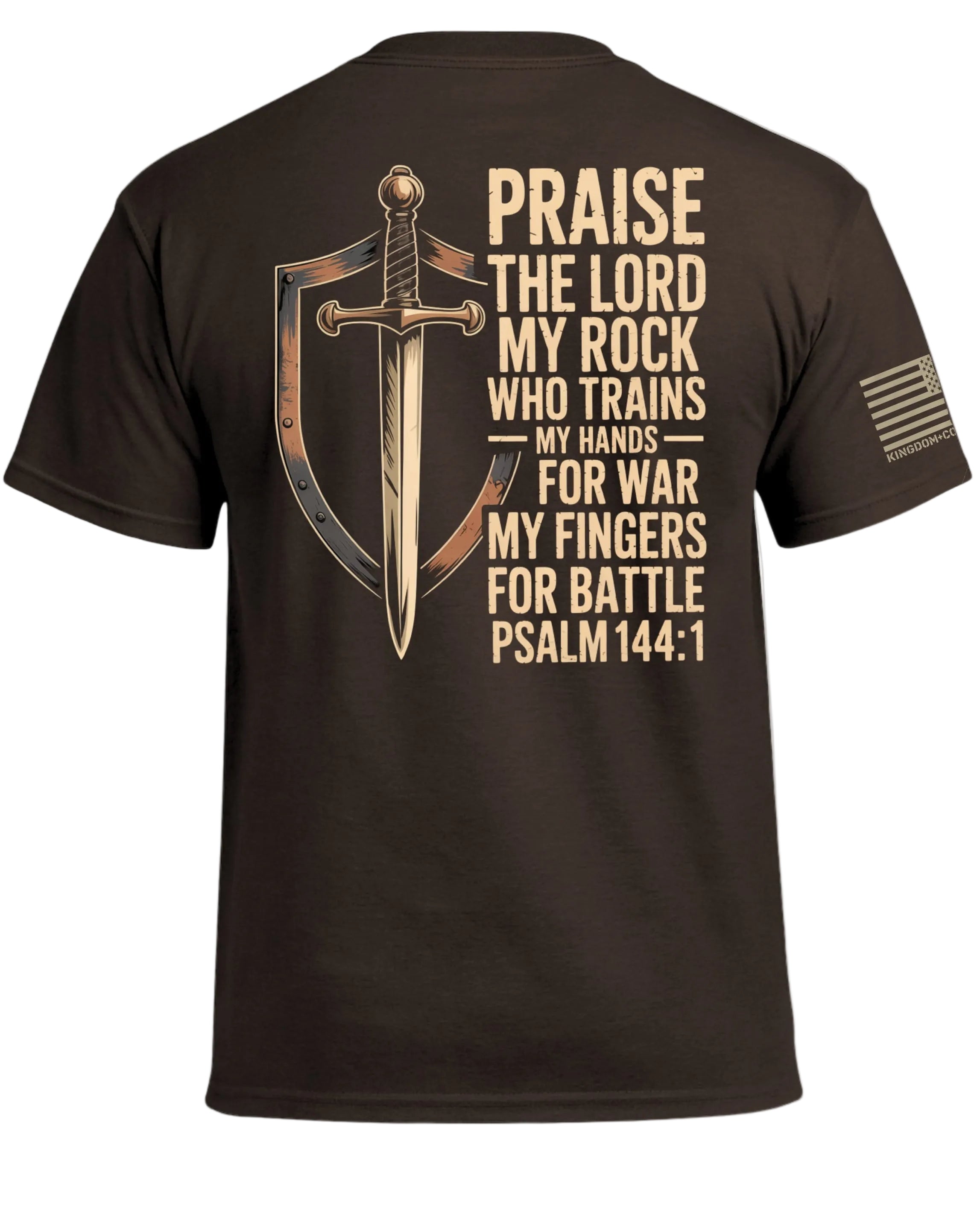 T-shirt Louez le Seigneur Psaume 144:1
