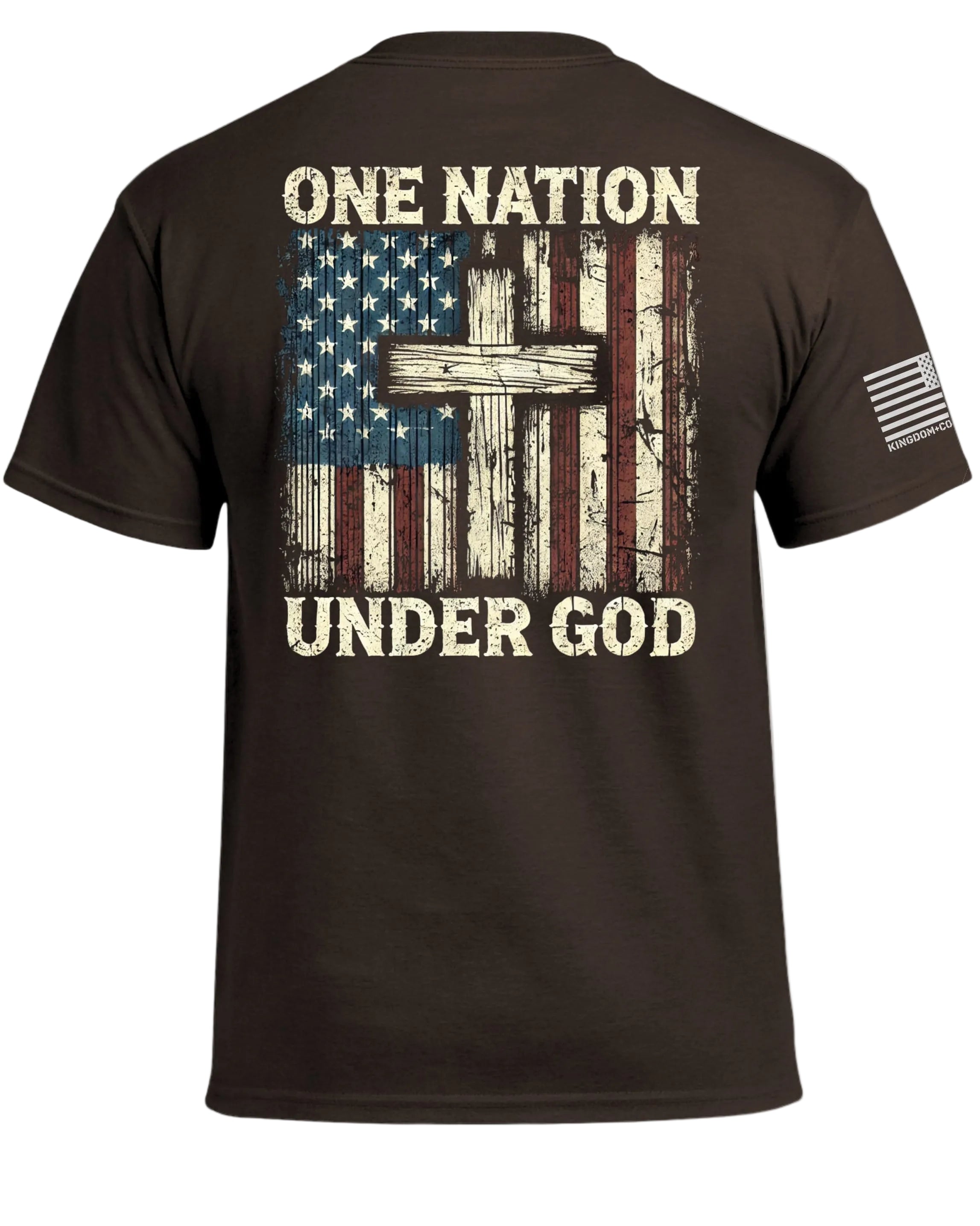 T-shirt Une Nation sous Dieu
