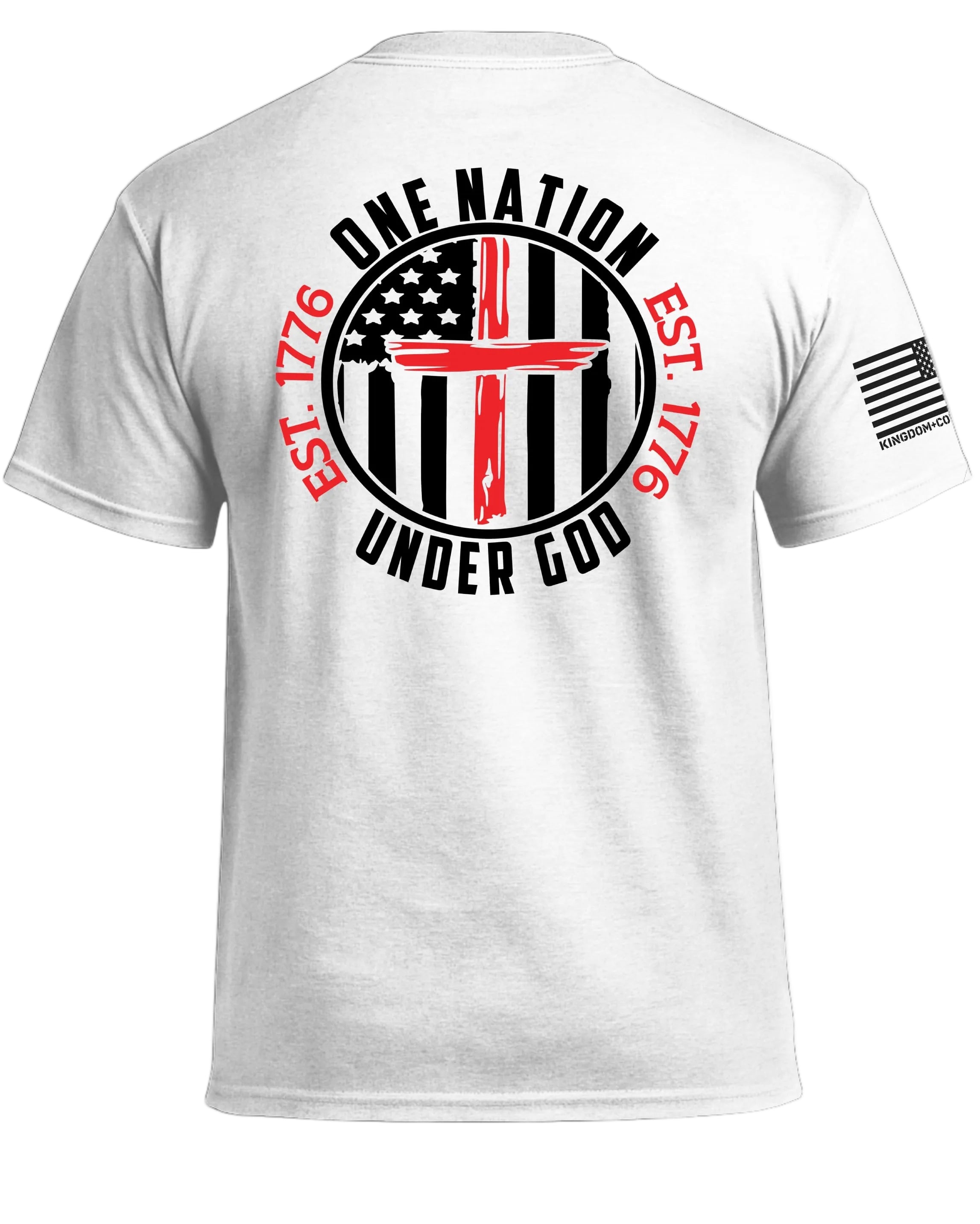 T-Shirt „Eine Nation unter Gott“