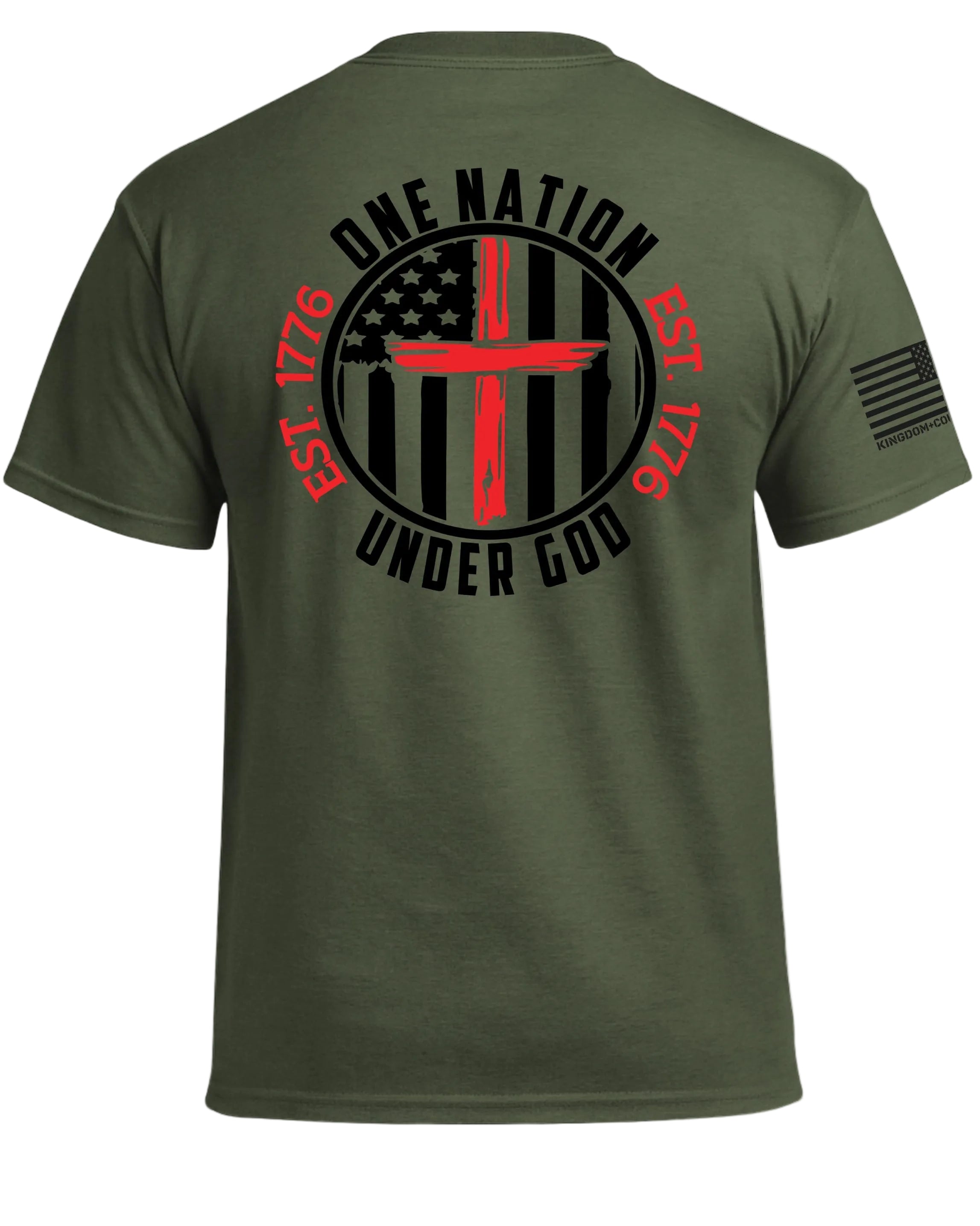 T-Shirt „Eine Nation unter Gott“