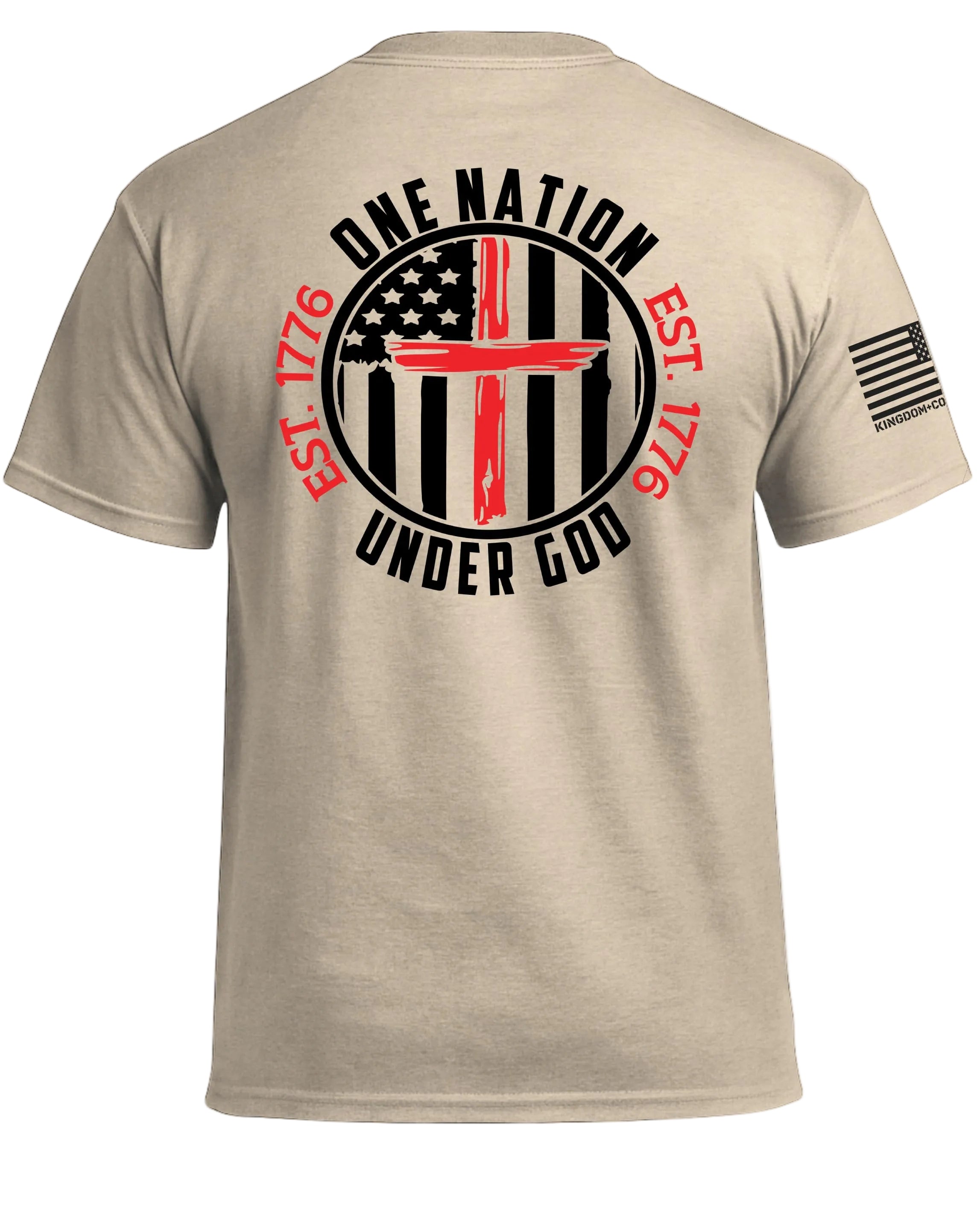 T-Shirt „Eine Nation unter Gott“