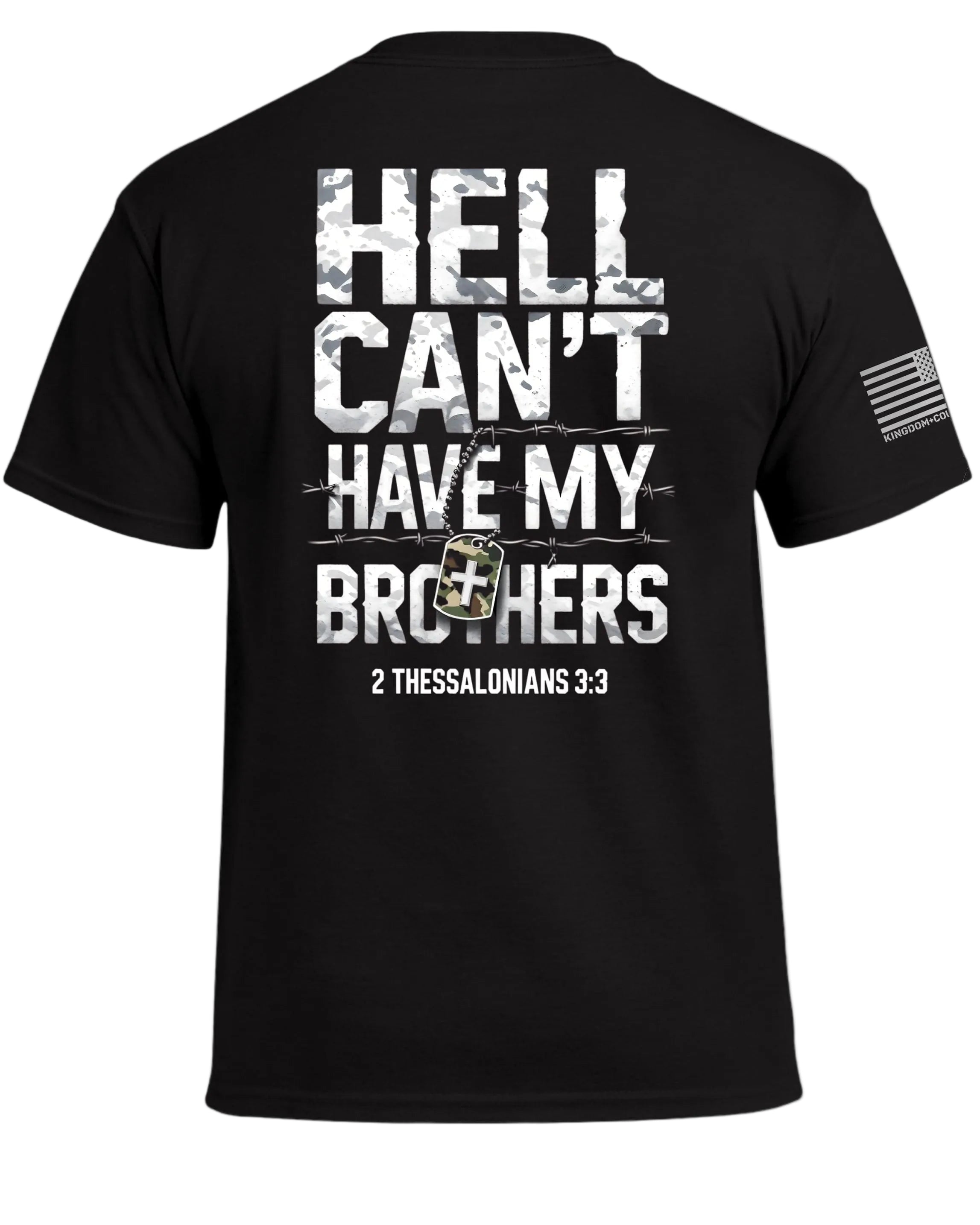T-shirt L'enfer n'aura pas mes frères