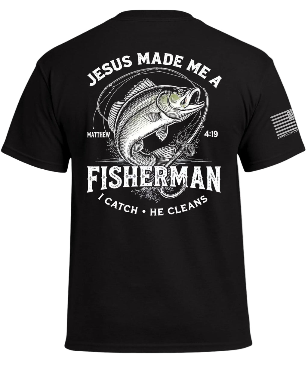 Jesus Hat Mich Zum Fischer Gemacht T-Shirt