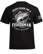 Jesus Hat Mich Zum Fischer Gemacht T-Shirt