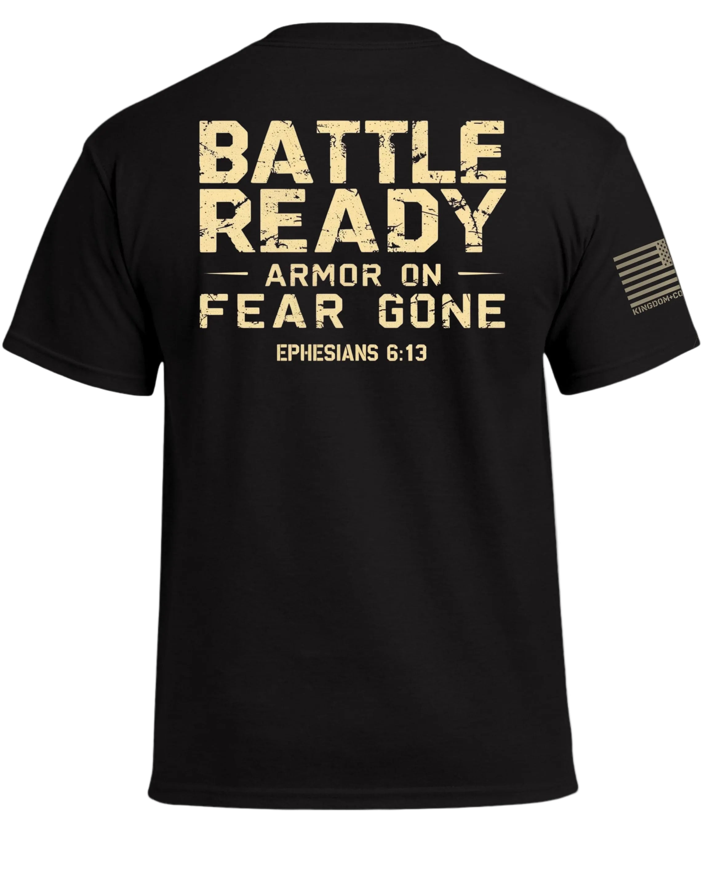 Battle Ready Armor On Fear Gone T-Shirt