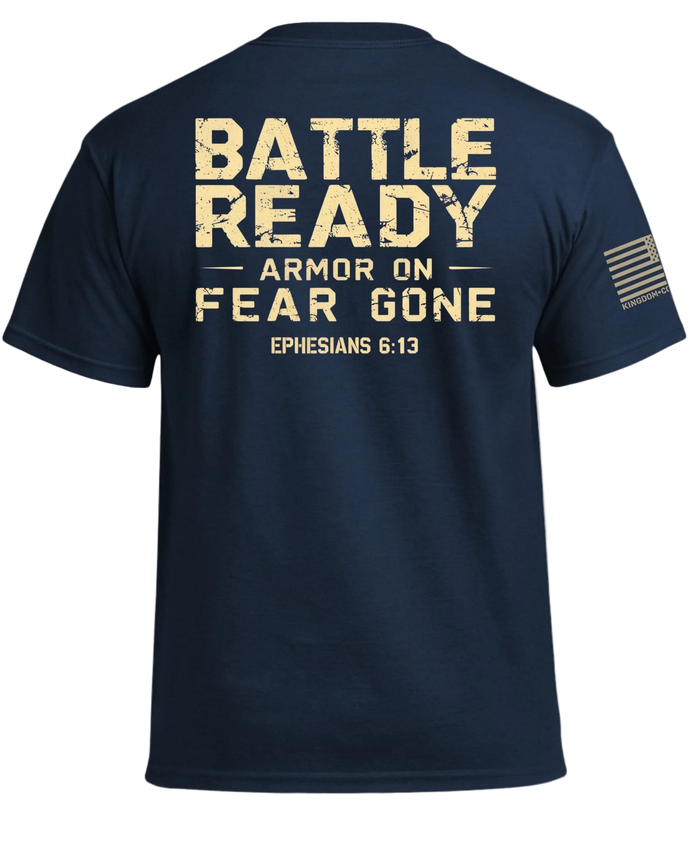 Battle Ready Armor On Fear Gone T-Shirt