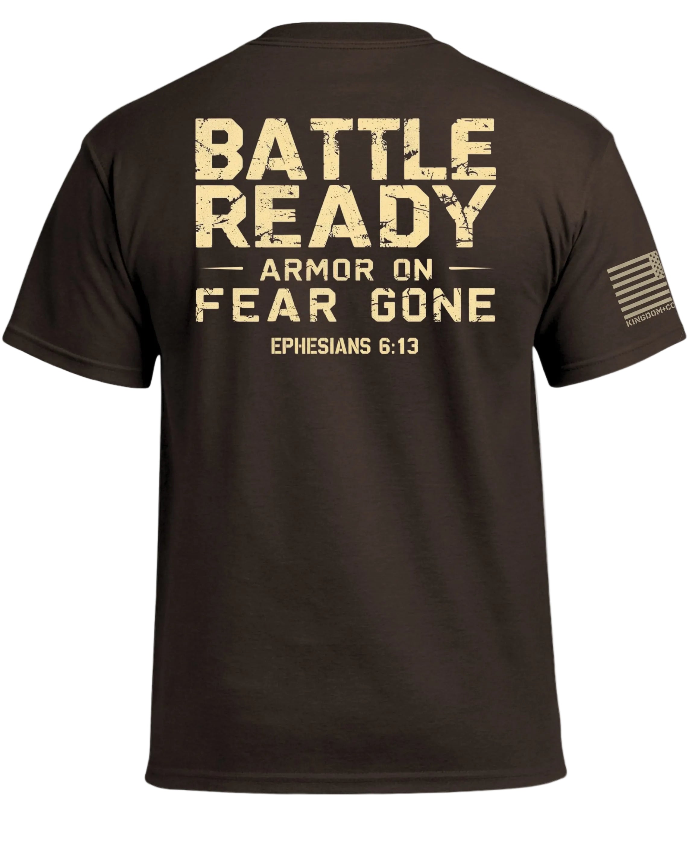 Battle Ready Armor On Fear Gone T-Shirt