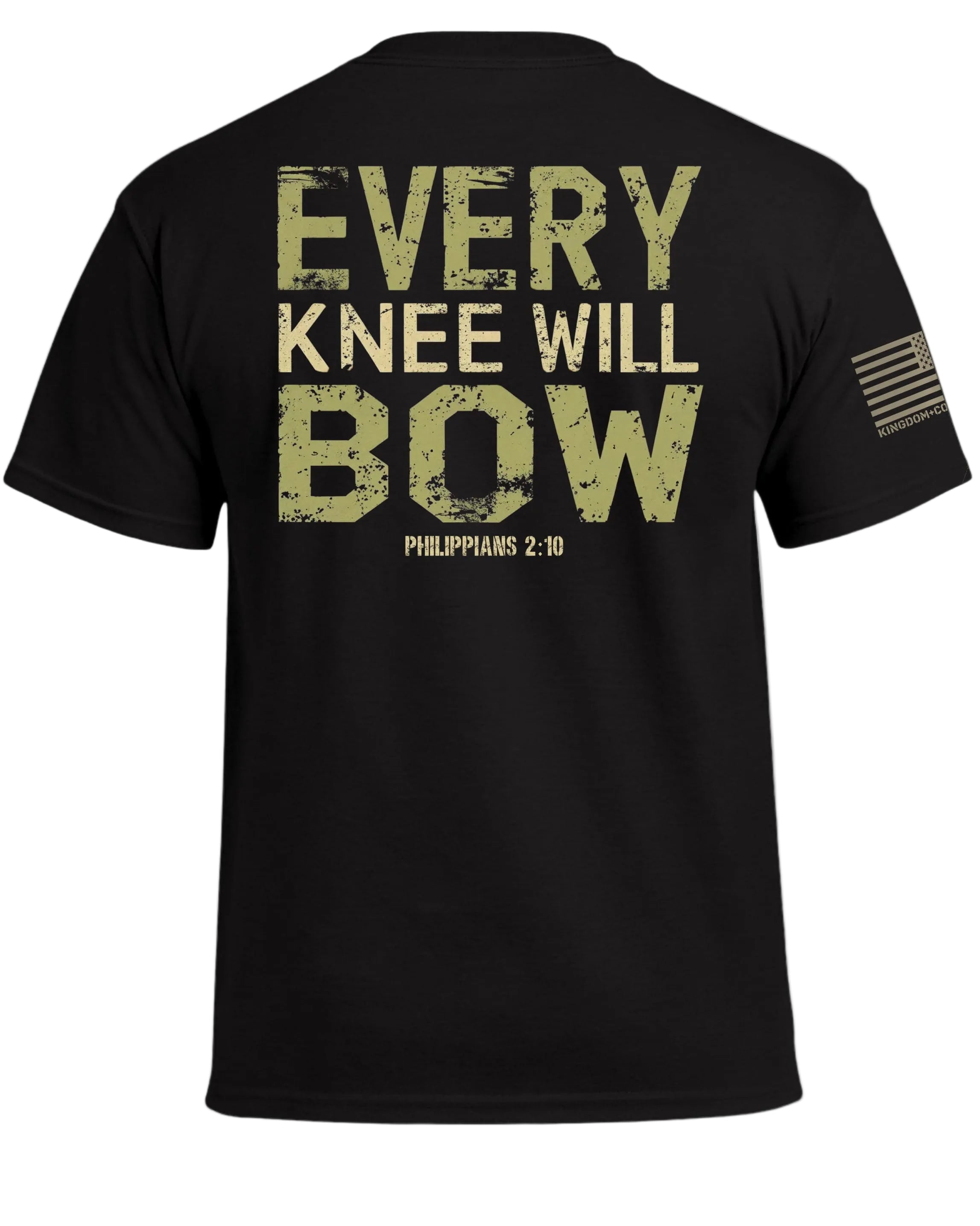 Jedes Knie wird sich beugen Philipper 2:10 T-Shirt